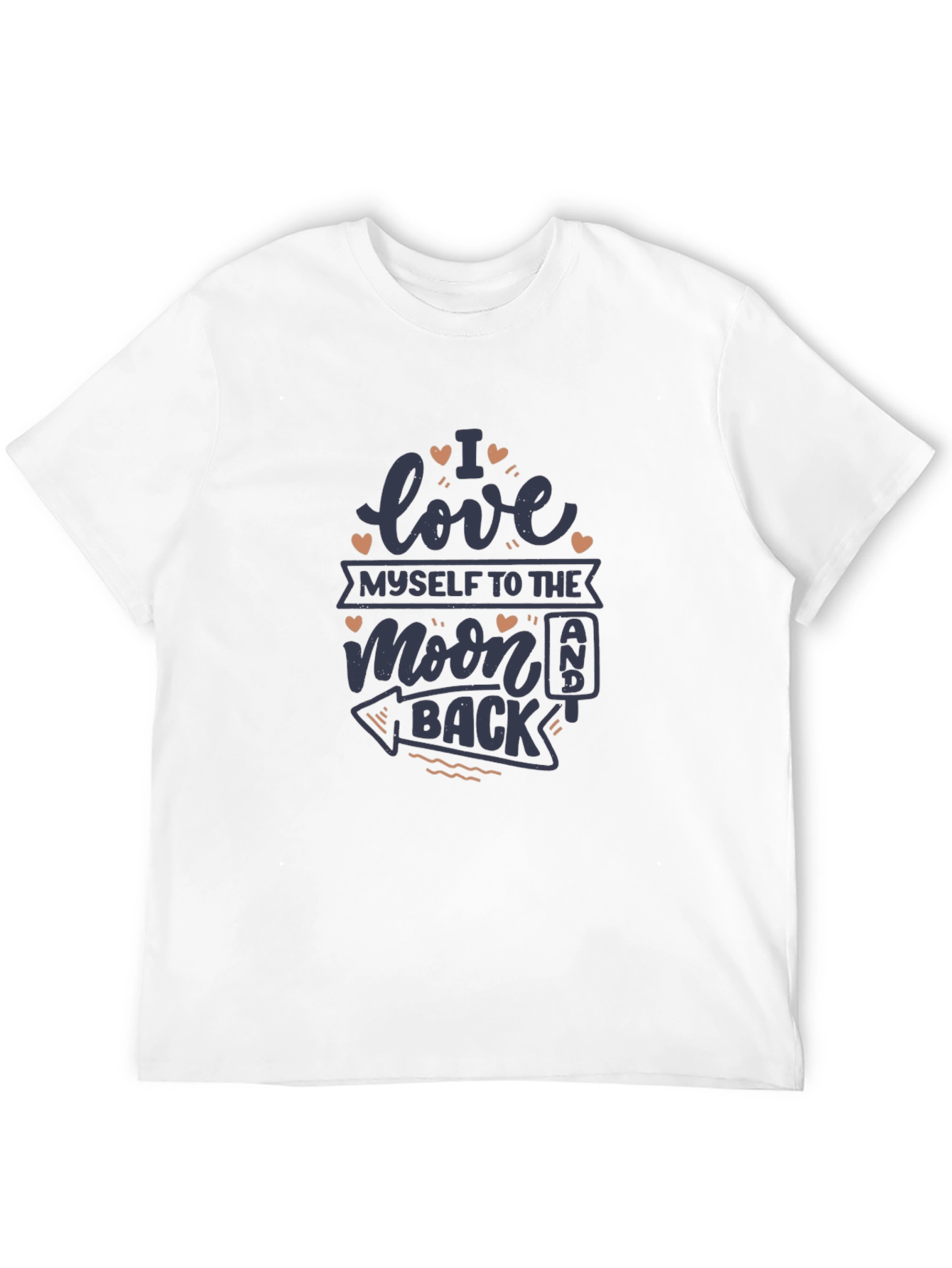 Black I Love Myself to the Moon and Back Graphic Tee view 12