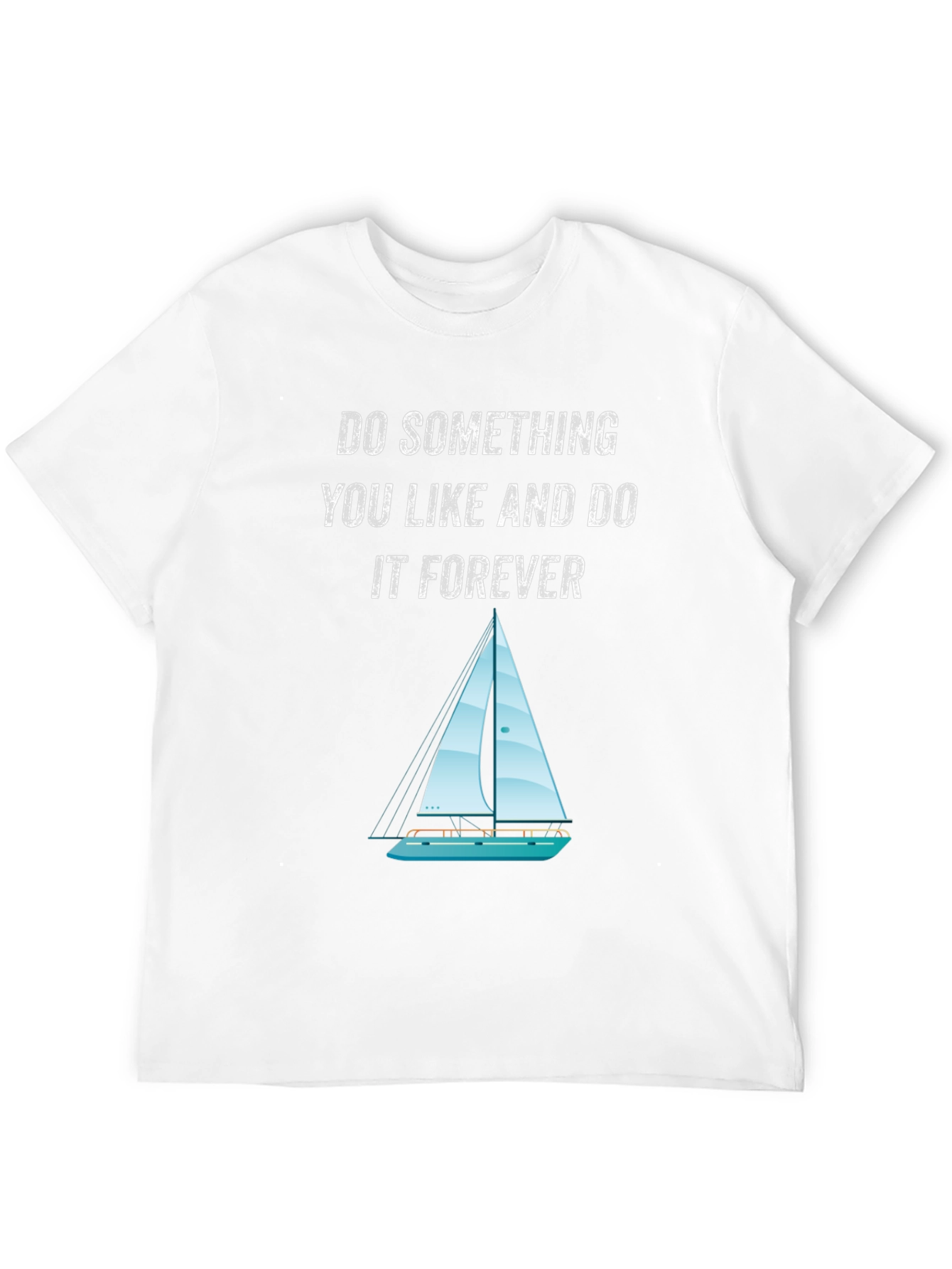 Black Inspirational Sailing T-Shirt - Do What You Love view 12