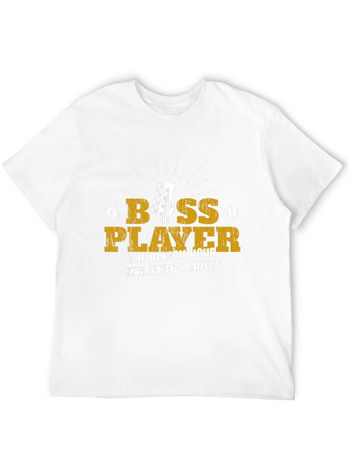 Black Bass Player T-Shirt - The Reason Your Girlfriend Dances! view 12