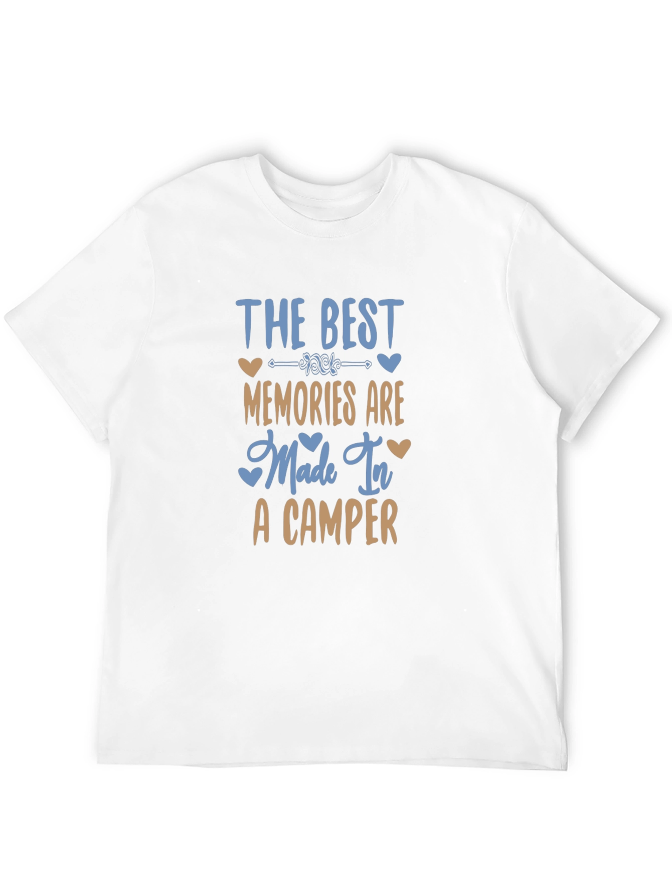 Black Best Memories Camper T-Shirt view 12