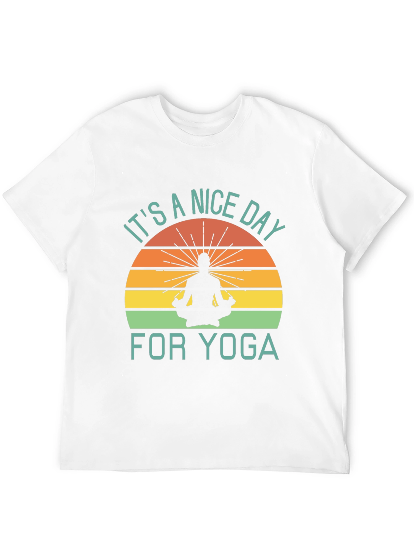 Black Yoga Day T-Shirt view 12