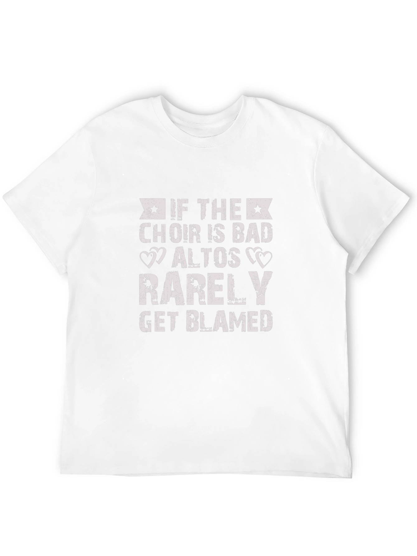 Black Choir Altos Rarely Blamed Graphic T-Shirt view 12