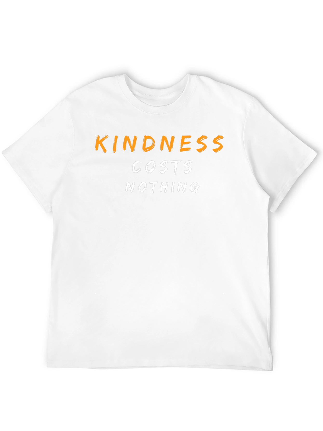 Black Kindness Costs Nothing Graphic T-Shirt view 12