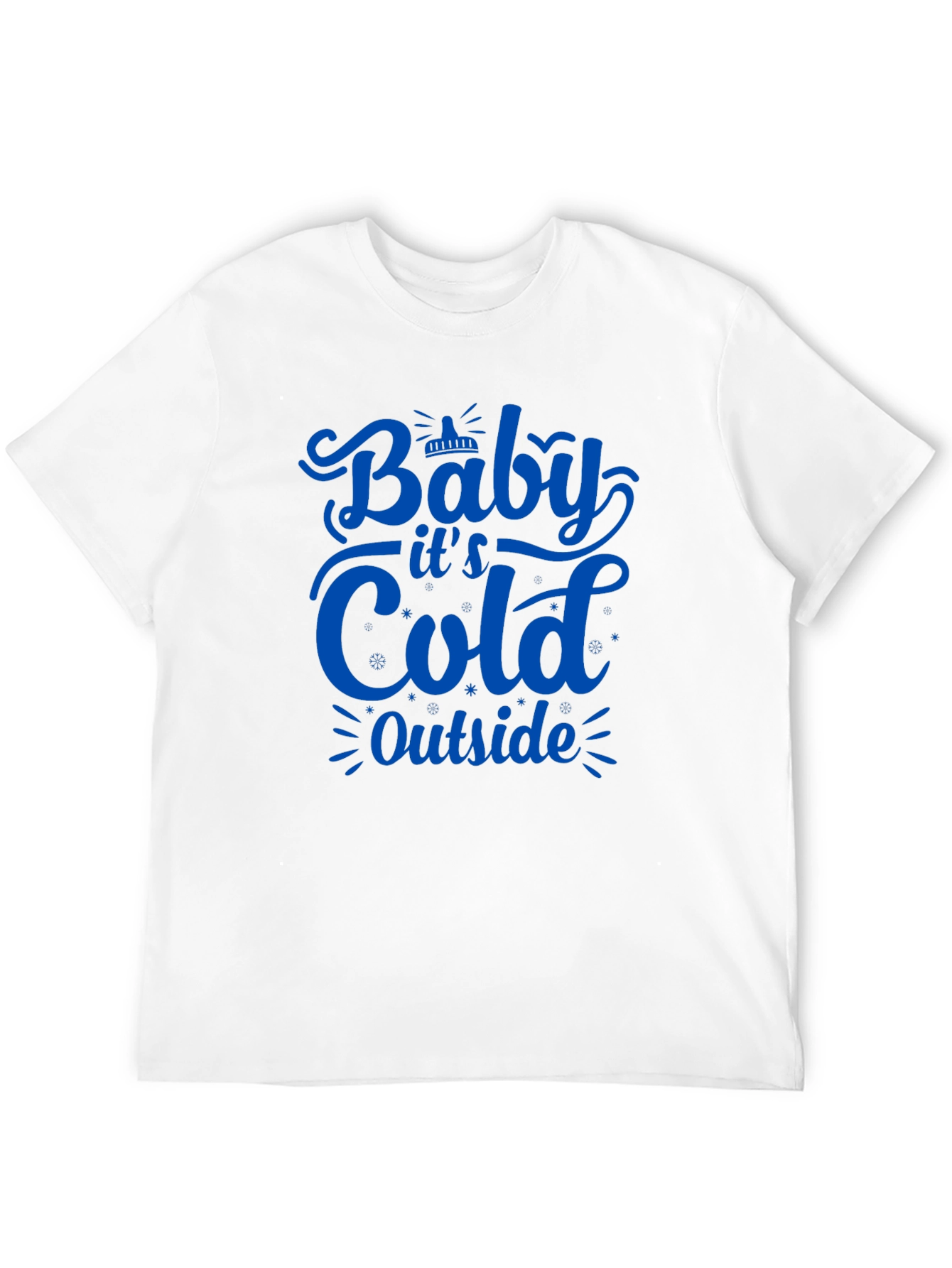 Black Baby It's Cold Outside T-Shirt view 12