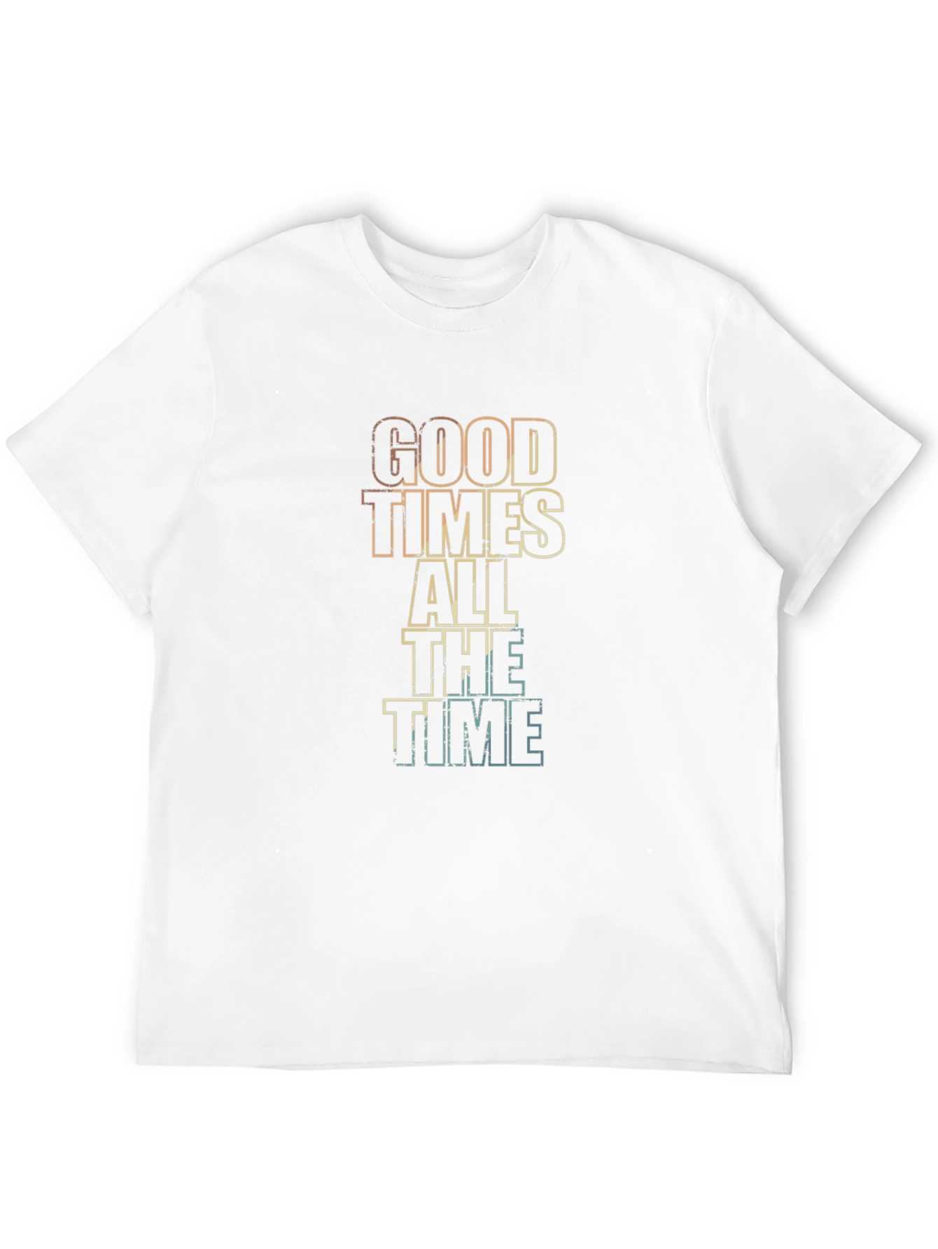 Black Good Times All The Time Graphic Tee view 12