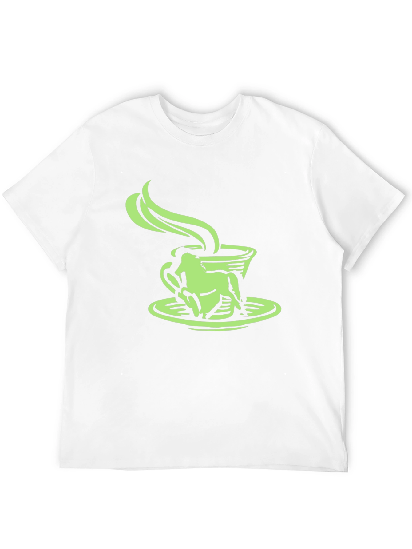 Black Frog in a Coffee Cup Graphic Tee view 12
