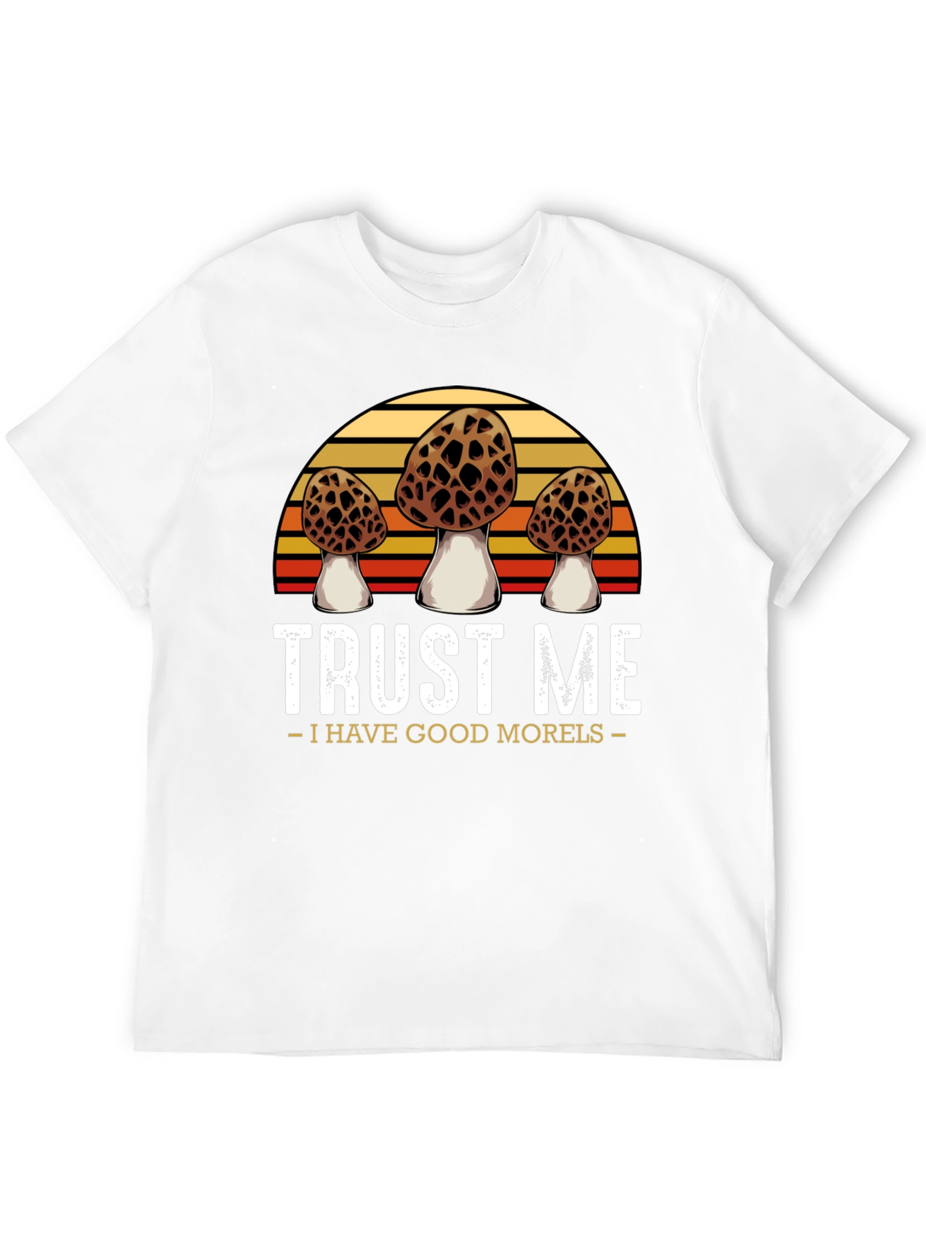 Black Trust Me I Have Good Morels T-Shirt view 12