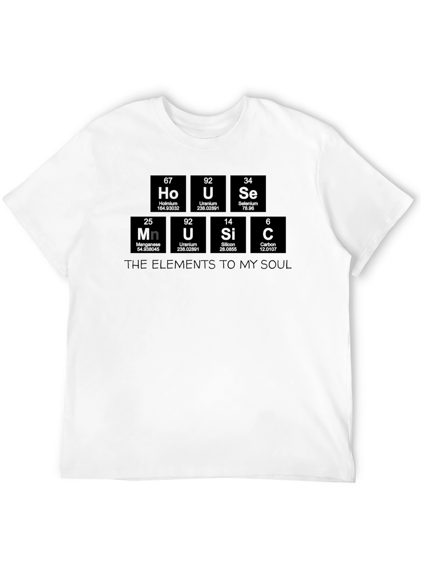 Black Elements to My Soul Black Graphic T-Shirt view 12