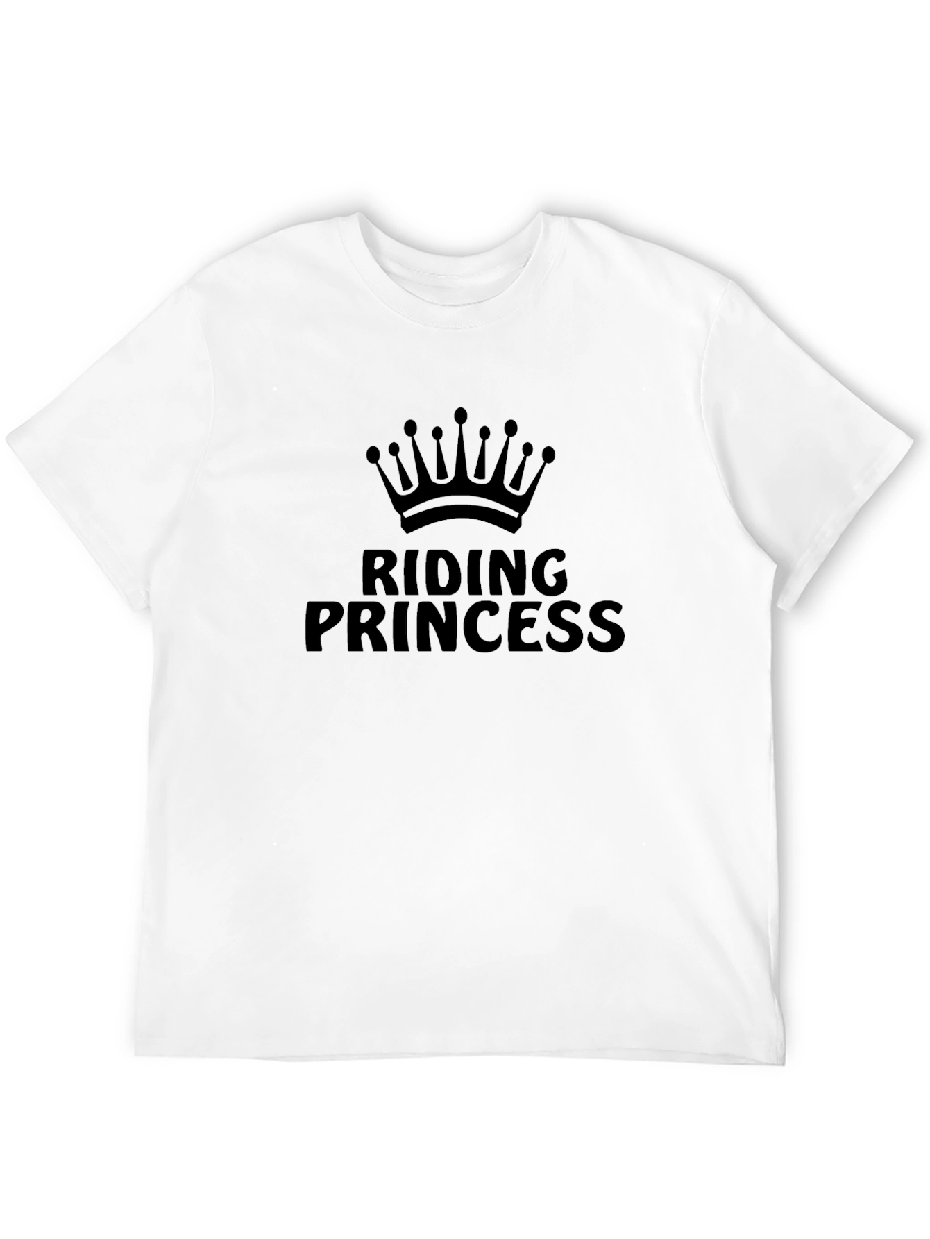 Black Riding Princess Black T-Shirt view 12