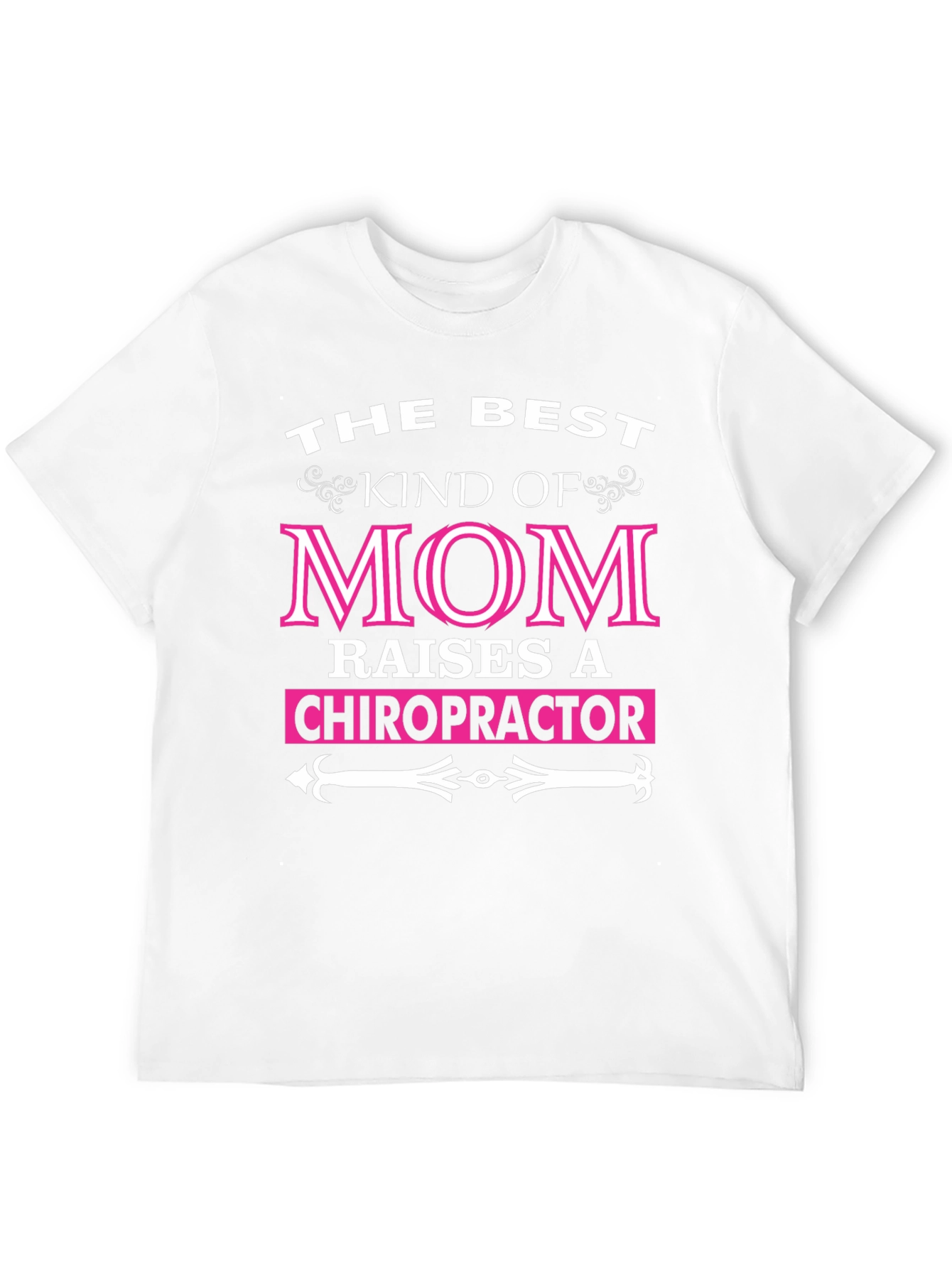 Black Best Kind of Mom Raises a Chiropractor T-Shirt view 12