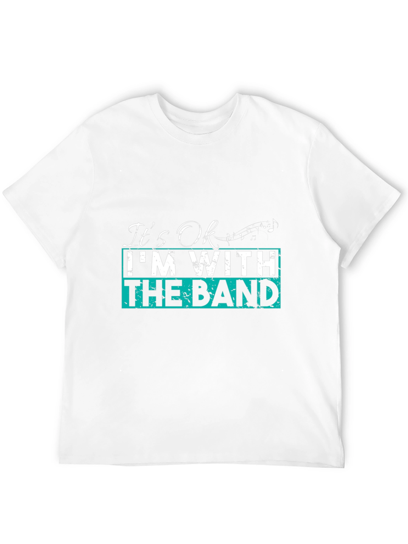 It's OK I'm With the Band Black T-Shirt - 12
