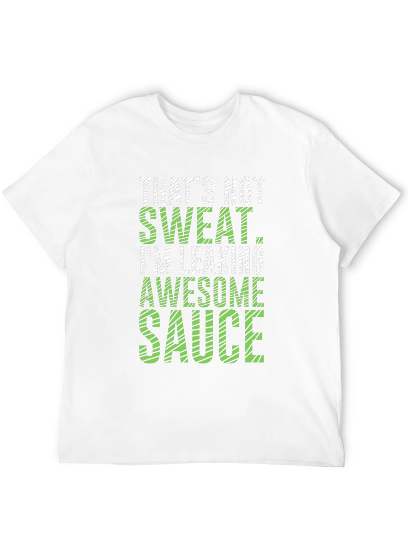 Black Awesome Sauce Tee - Funny Graphic T-Shirt view 12