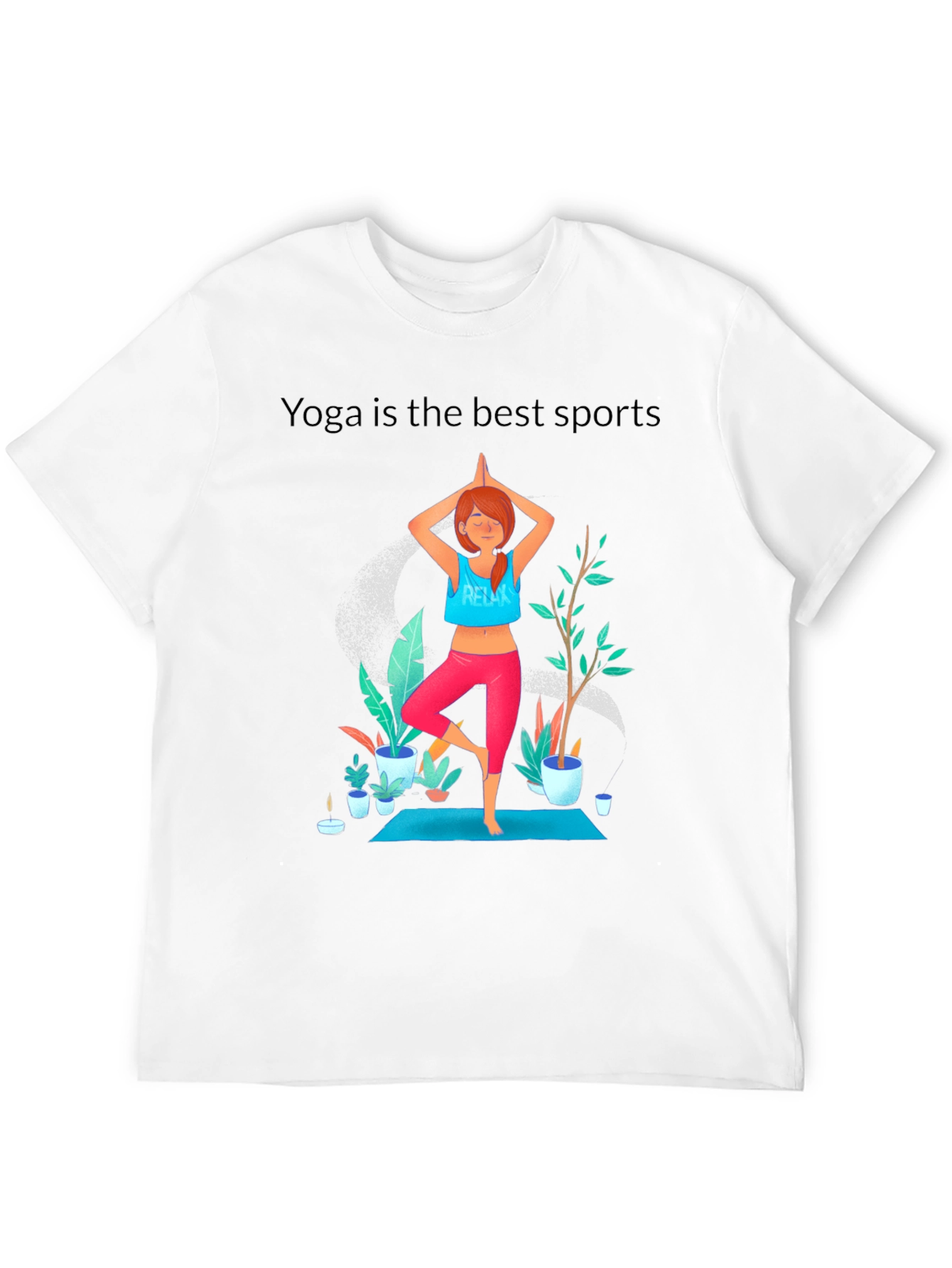Black Yoga is the best Sports Unisex T-Shirt view 12