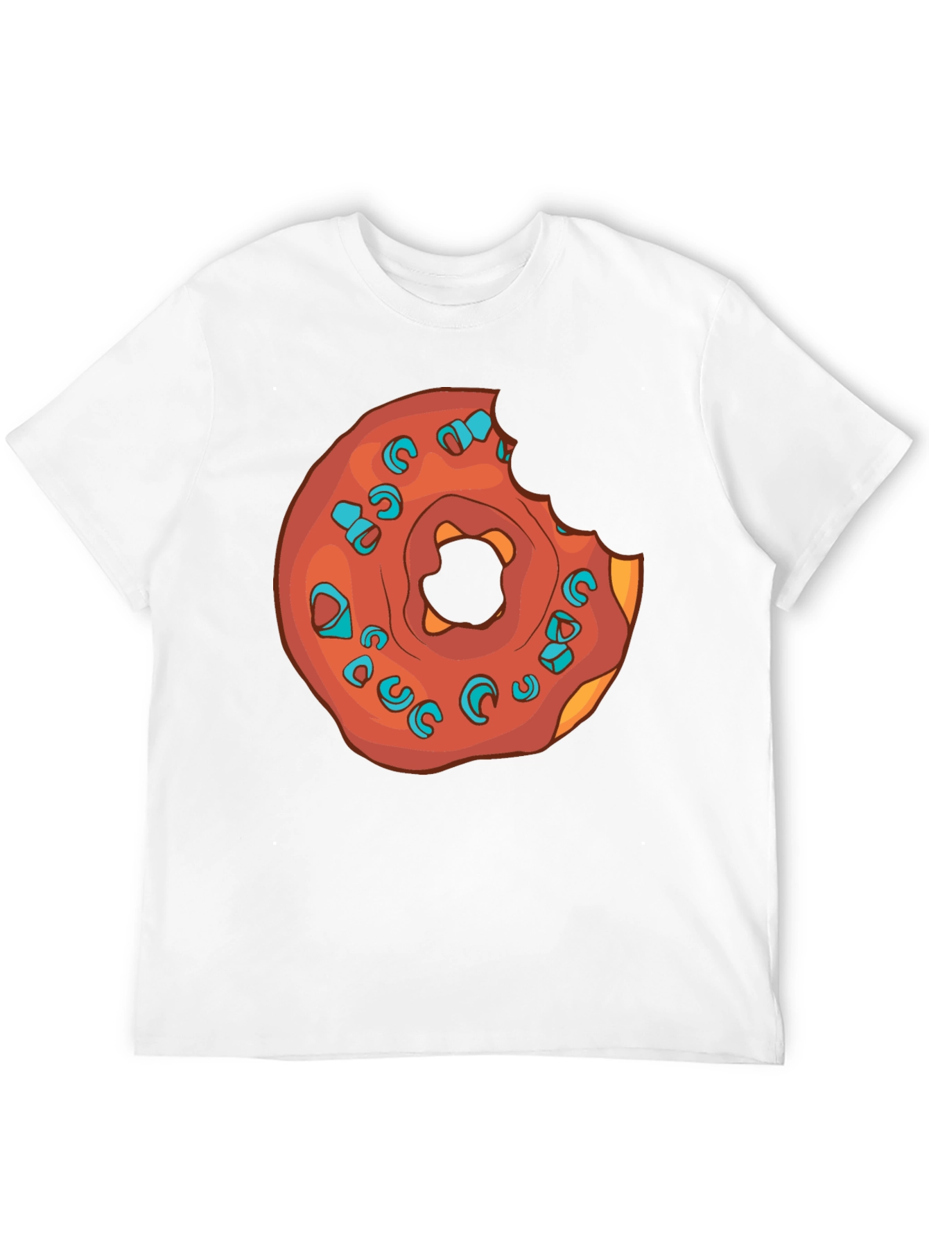 Black Donut Graphic Black T-Shirt - Sweet Style! view 12