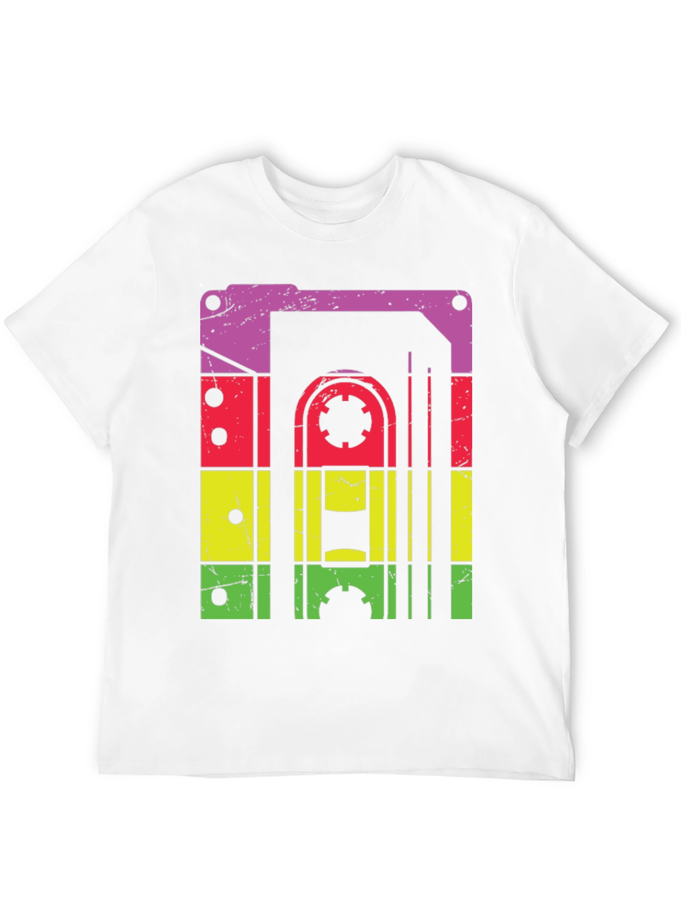Black Retro Cassette Tape T-Shirt - Vintage Music Lover Tee view 12