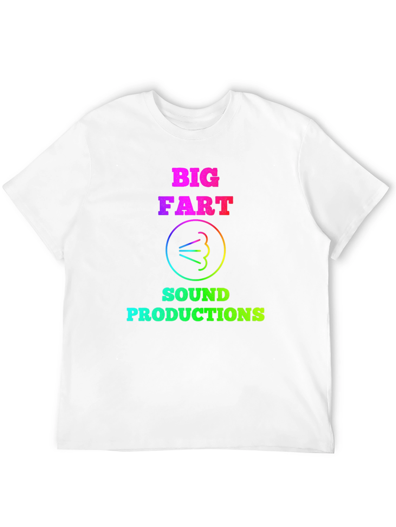 Black Big Fart Sound Productions Black Graphic Tee view 12