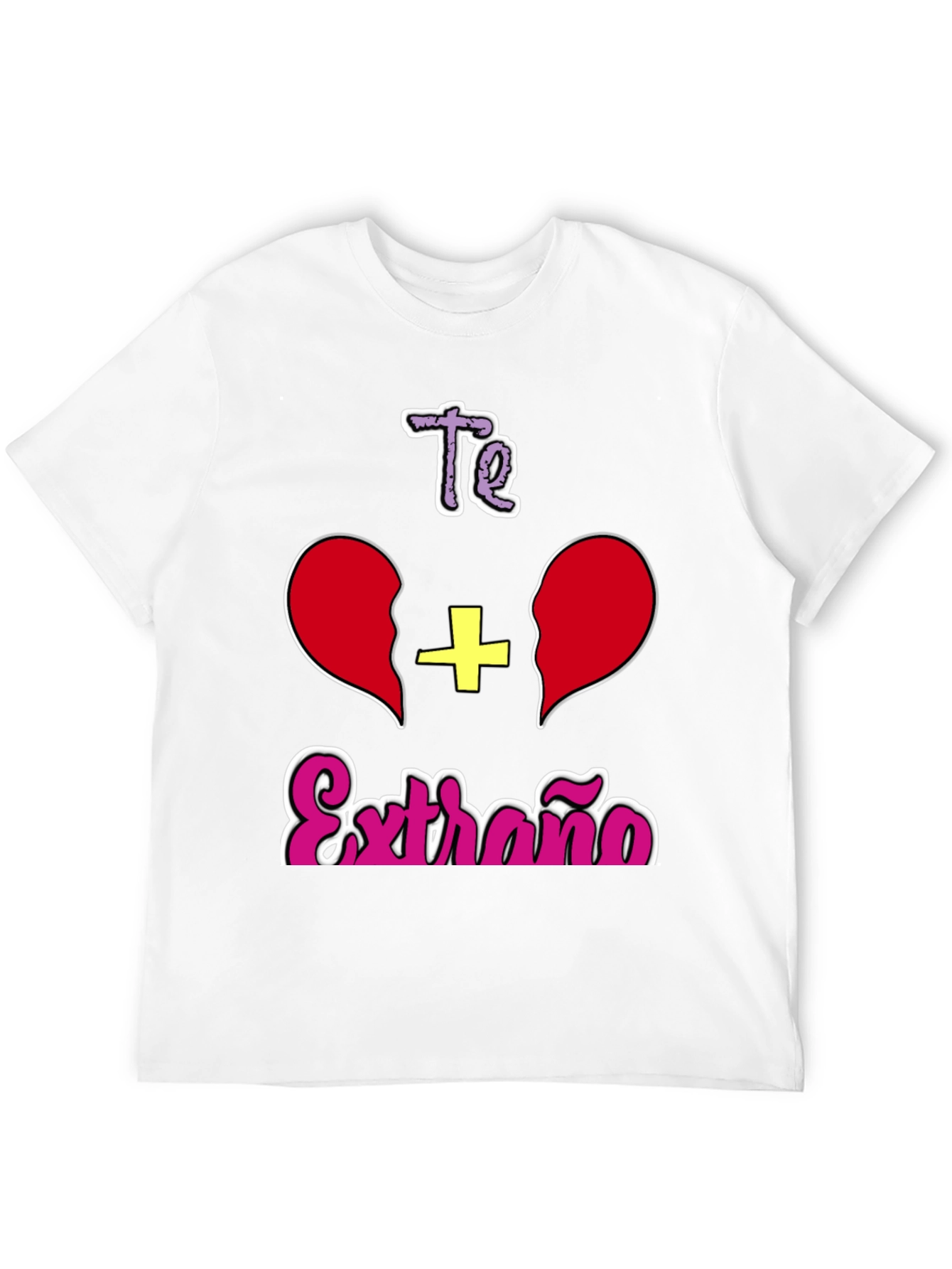 Black Te Extrano T-Shirt Black Graphic Tee view 12