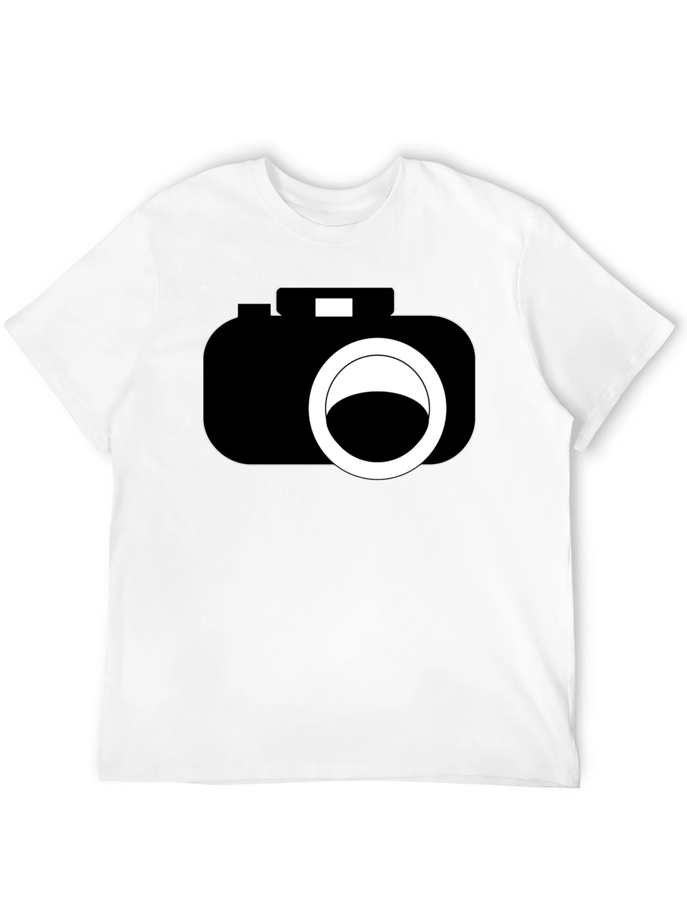 Black Camera Graphic Black T-Shirt - Photography Lover view 12