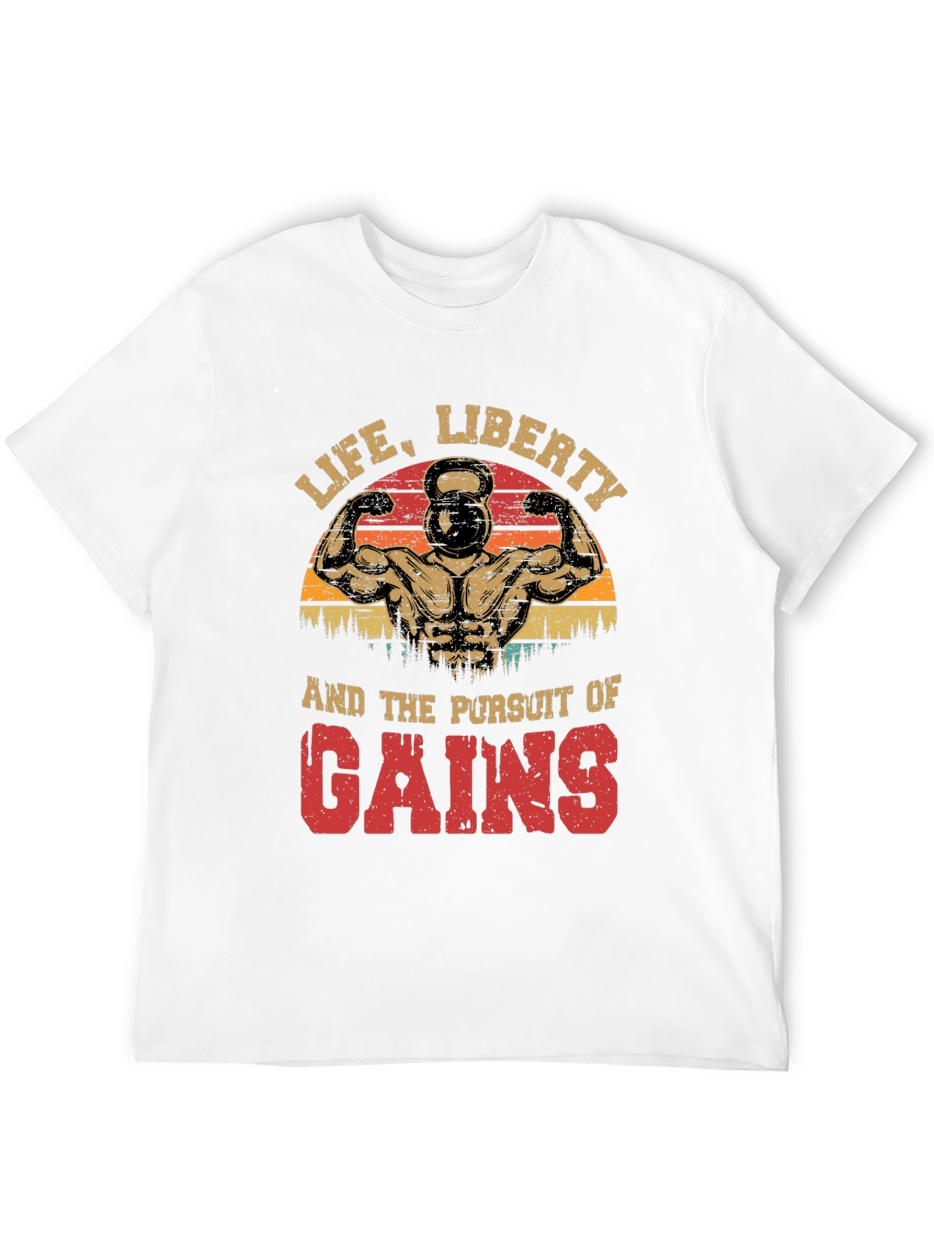Black Life, Liberty, Gains T-Shirt view 12