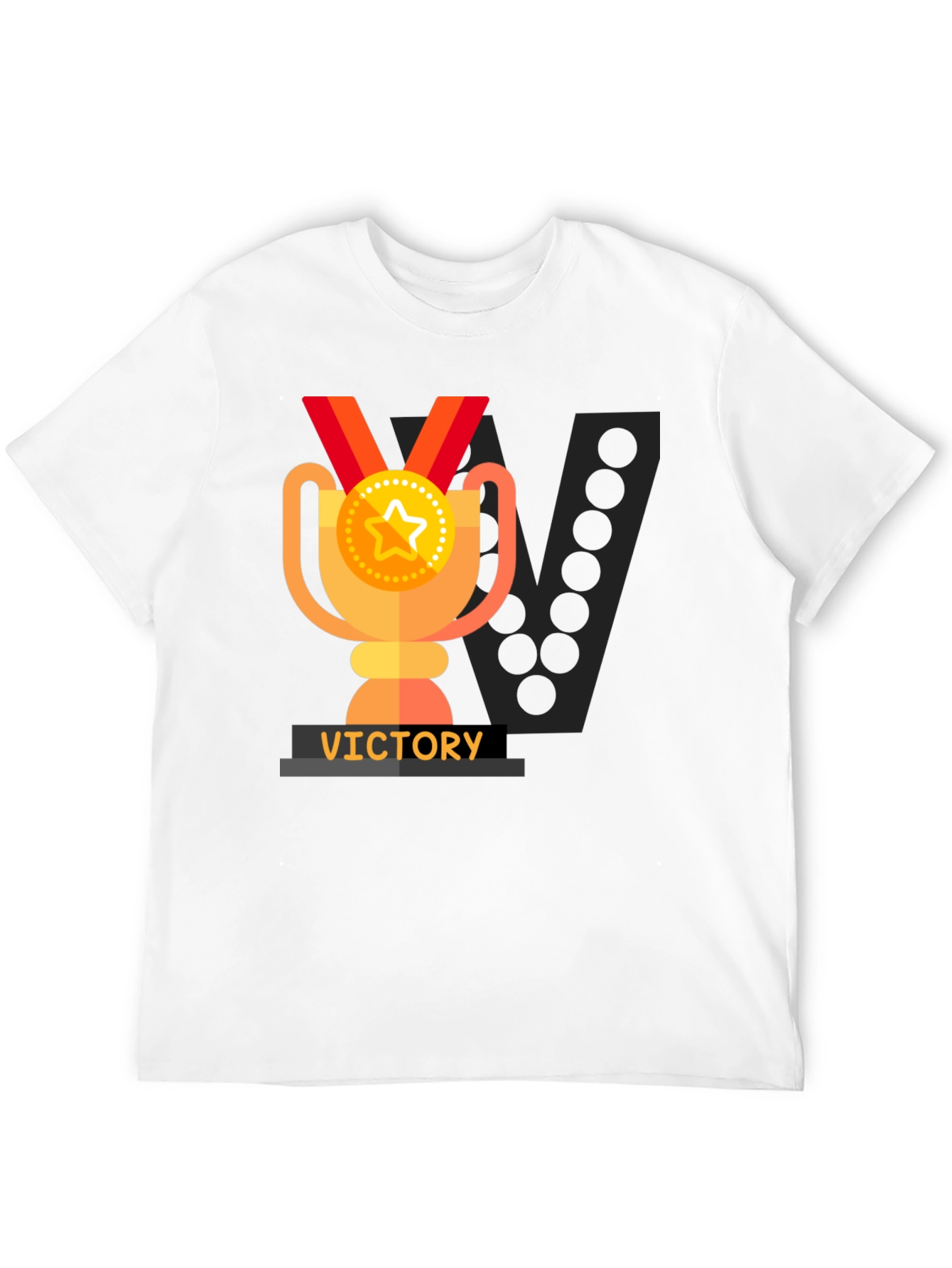 Victory Trophy Graphic T-Shirt - Black - 12