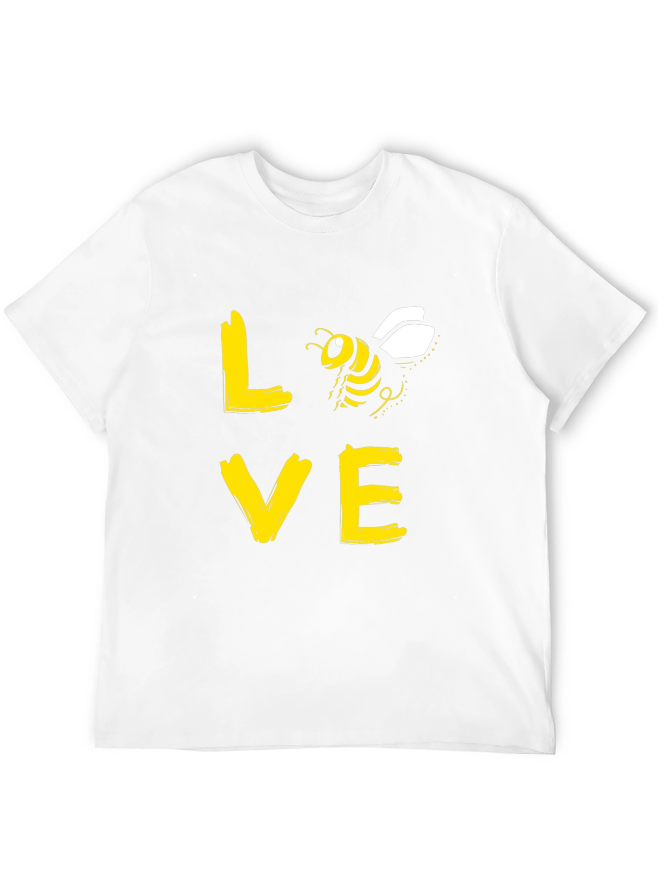 Black Love Bee Graphic T-Shirt - Black view 12