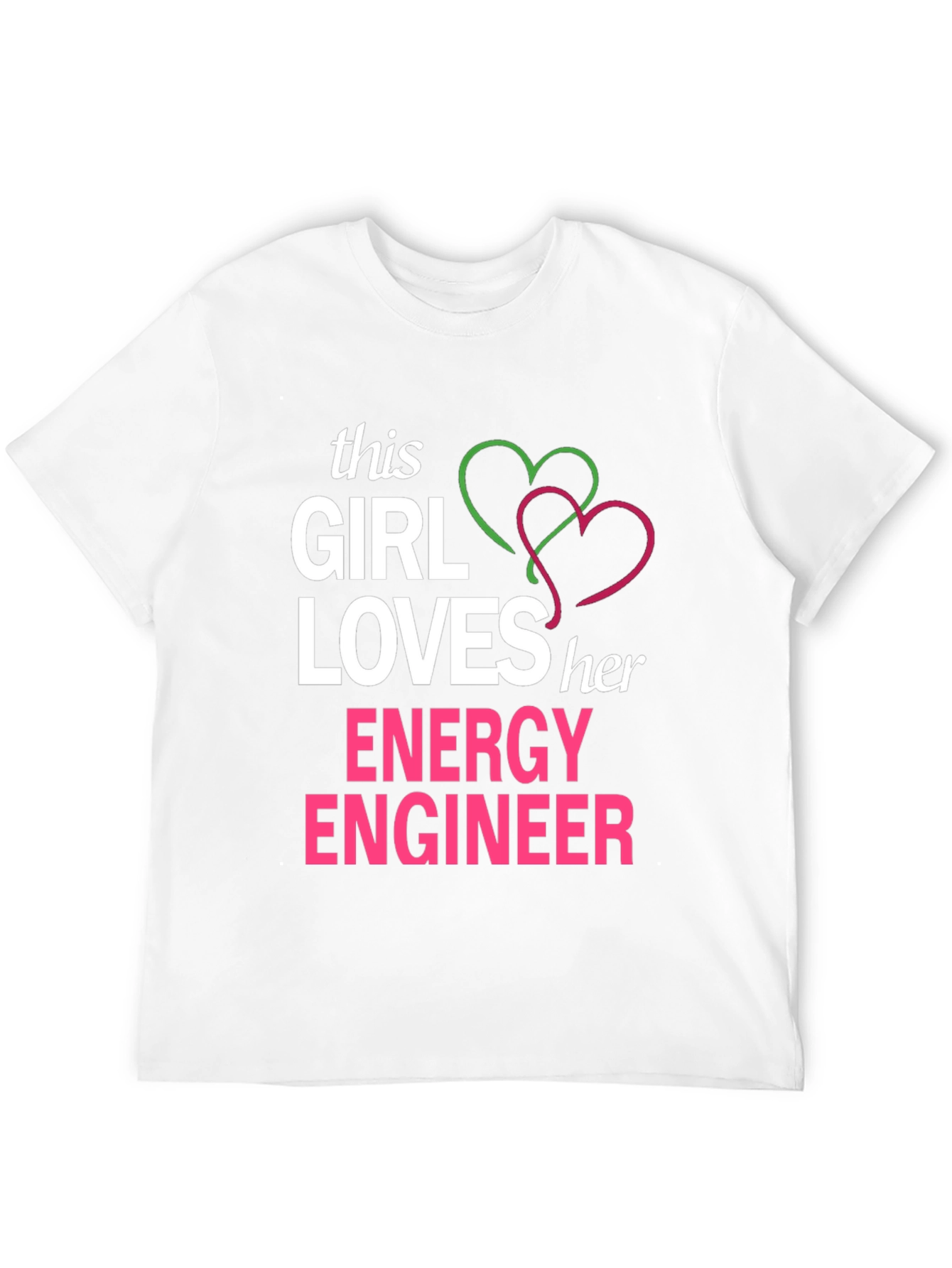 Black Girl Loves Energy Engineer T-Shirt view 12
