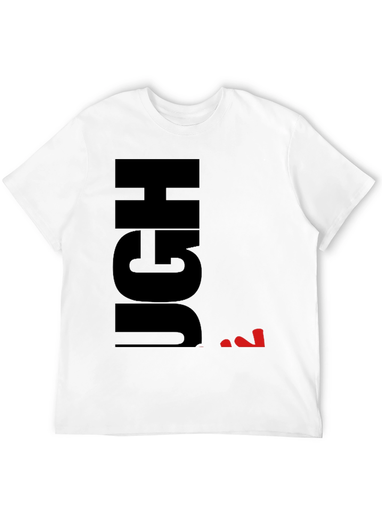 Black Ugh Sarcastic Graphic T-Shirt - Black view 12