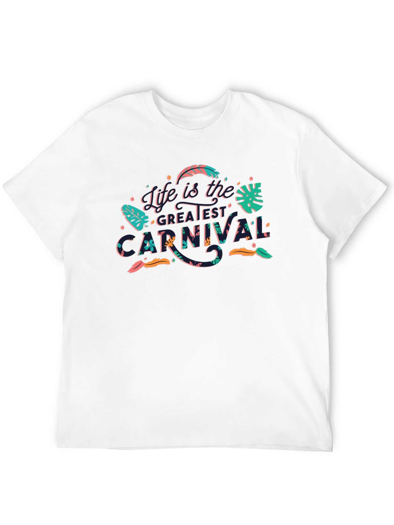 Black Life is the Greatest Carnival Black Graphic Tee view 12