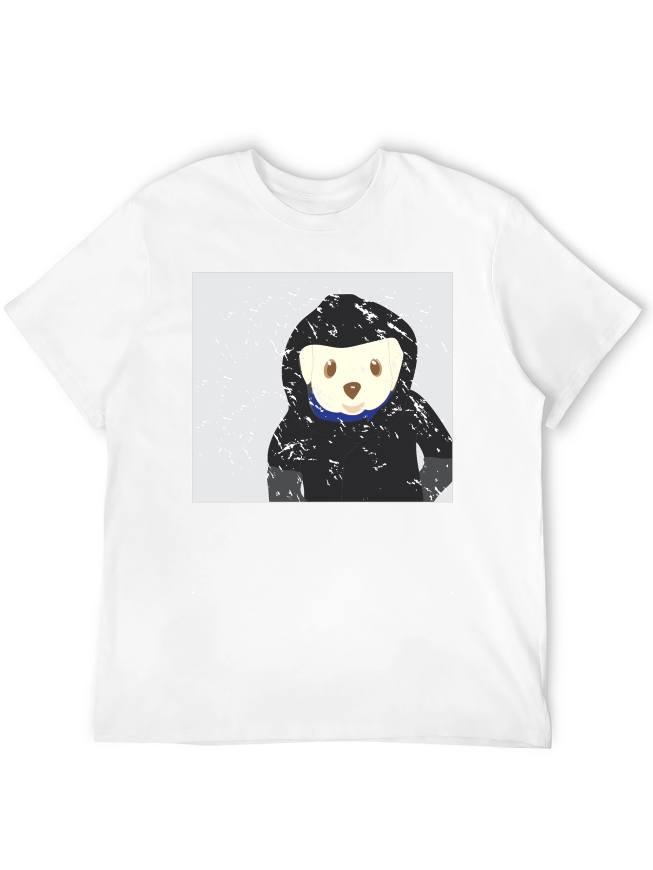 Black Bear Hoodie T-Shirt - Stylish Comfort view 12