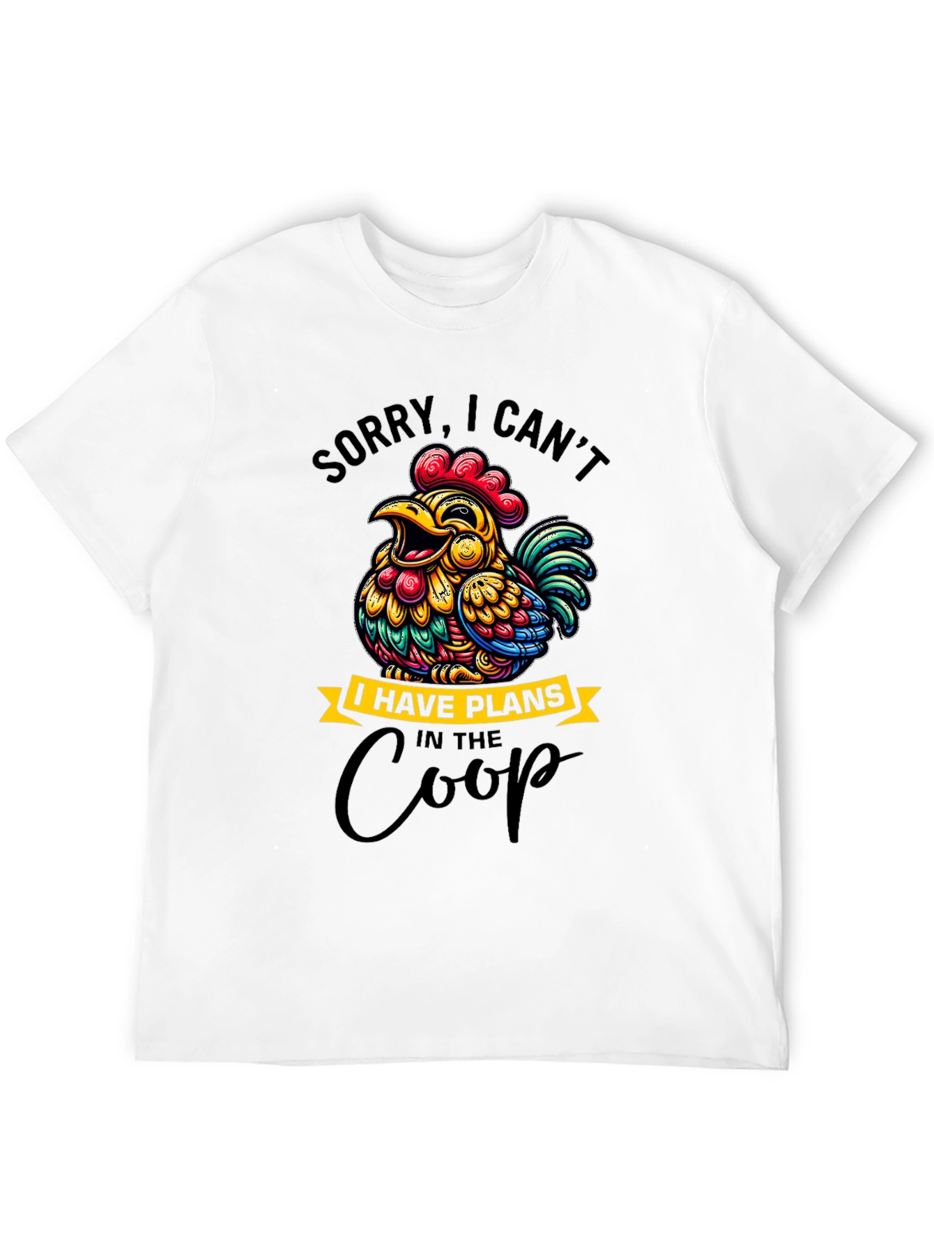 Black Funny Chicken Coop Plans Graphic T-Shirt view 12