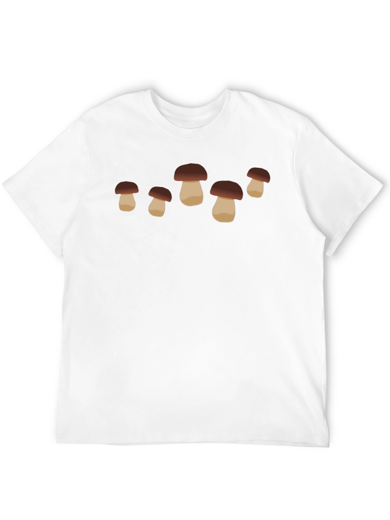 Black Mushroom Graphic Tee - Unique Design, Casual Style view 12