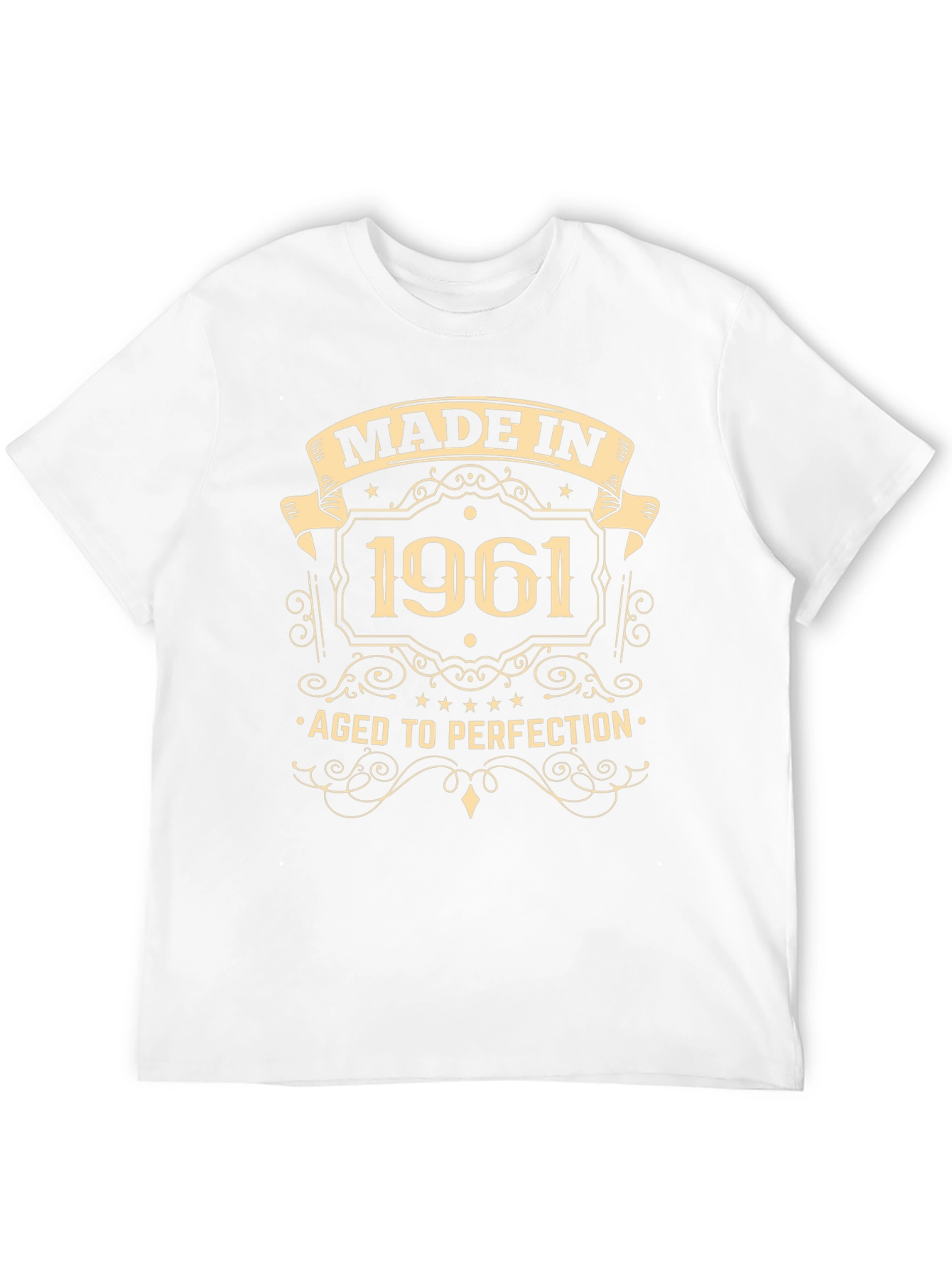 Black Made in 1961 T-Shirt - Aged to Perfection view 12