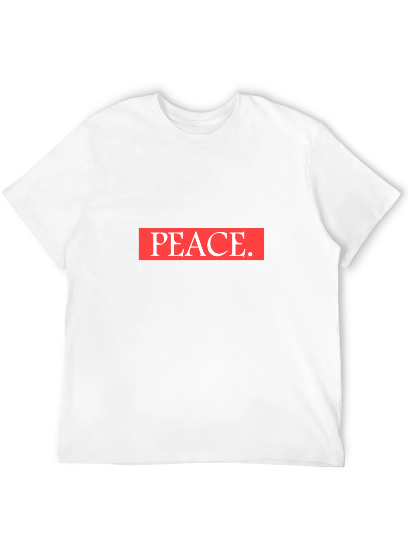 Black Peace Graphic Tee - Soft Cotton Casual Shirt view 12