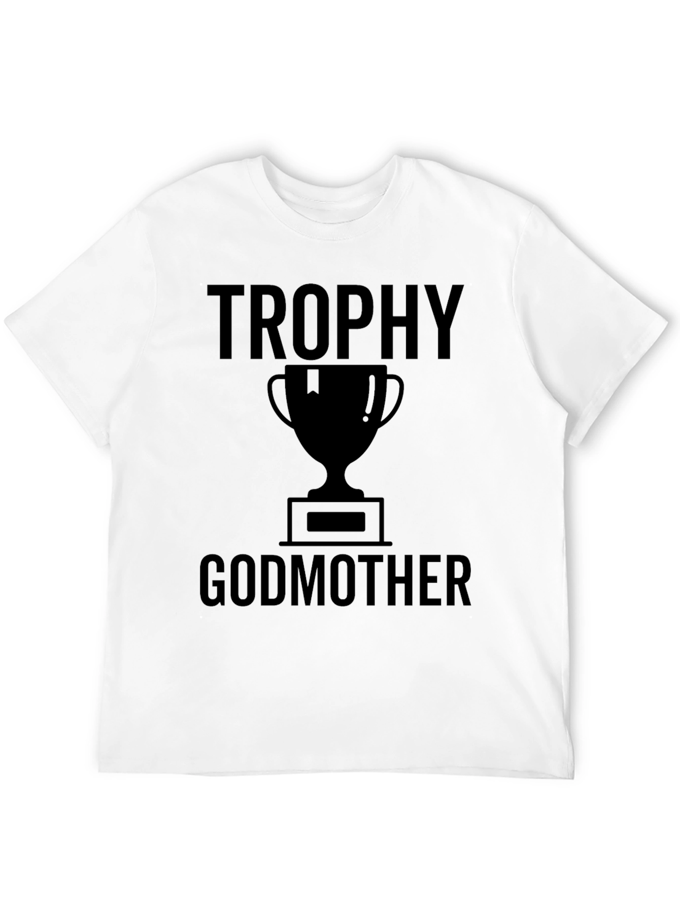 Black Trophy Godmother Graphic Tee - Black view 12