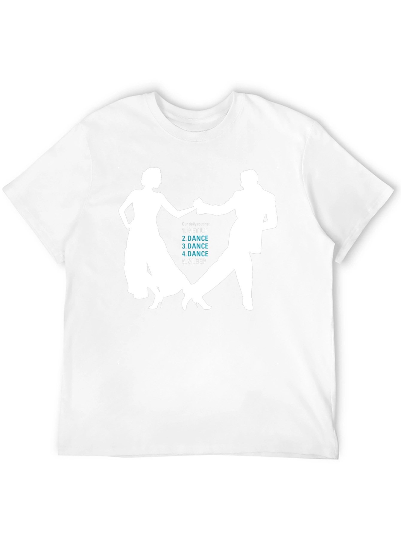 Black Dance Routine T-Shirt - Get Up, Dance, Sleep view 12