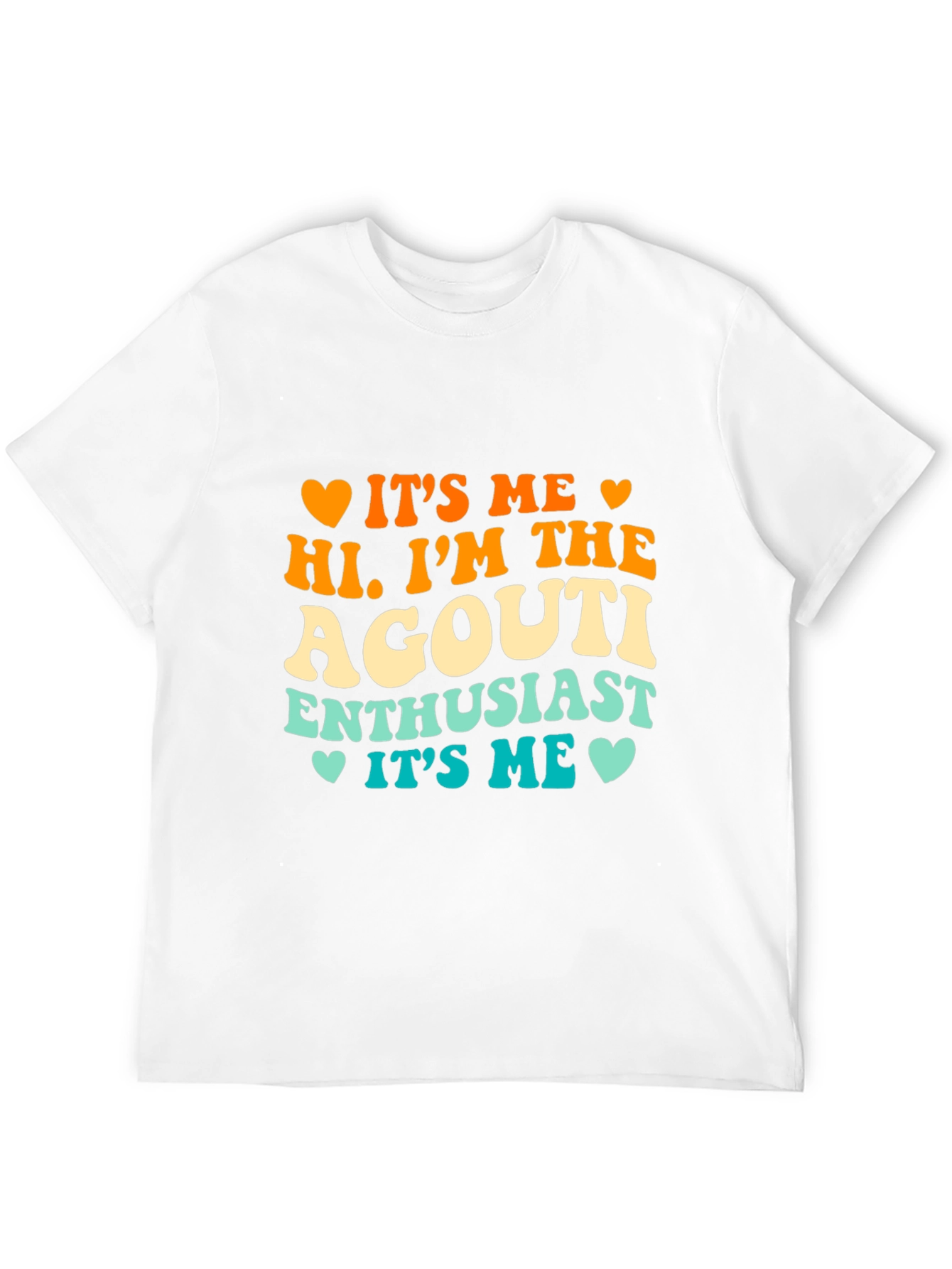 Black Agouti Enthusiast T-Shirt - Novelty Graphic Tee view 12