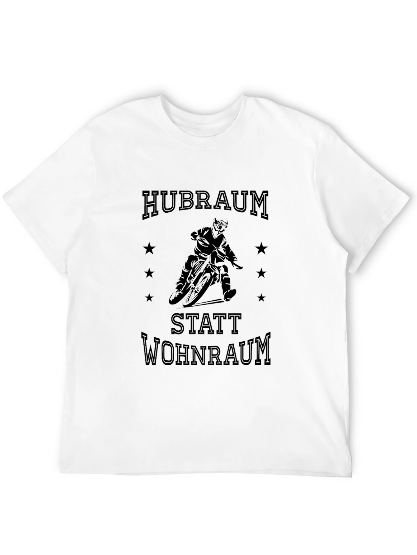 Black Hubraum Statt Wohnraum Black Graphic Tee view 12