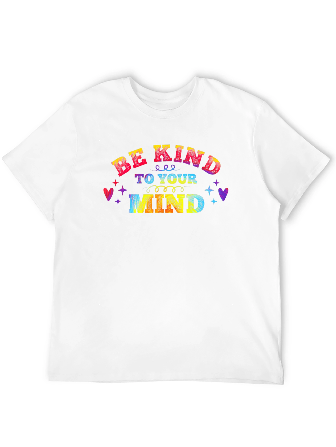 Black Be Kind To Your Mind Graphic Tee view 12