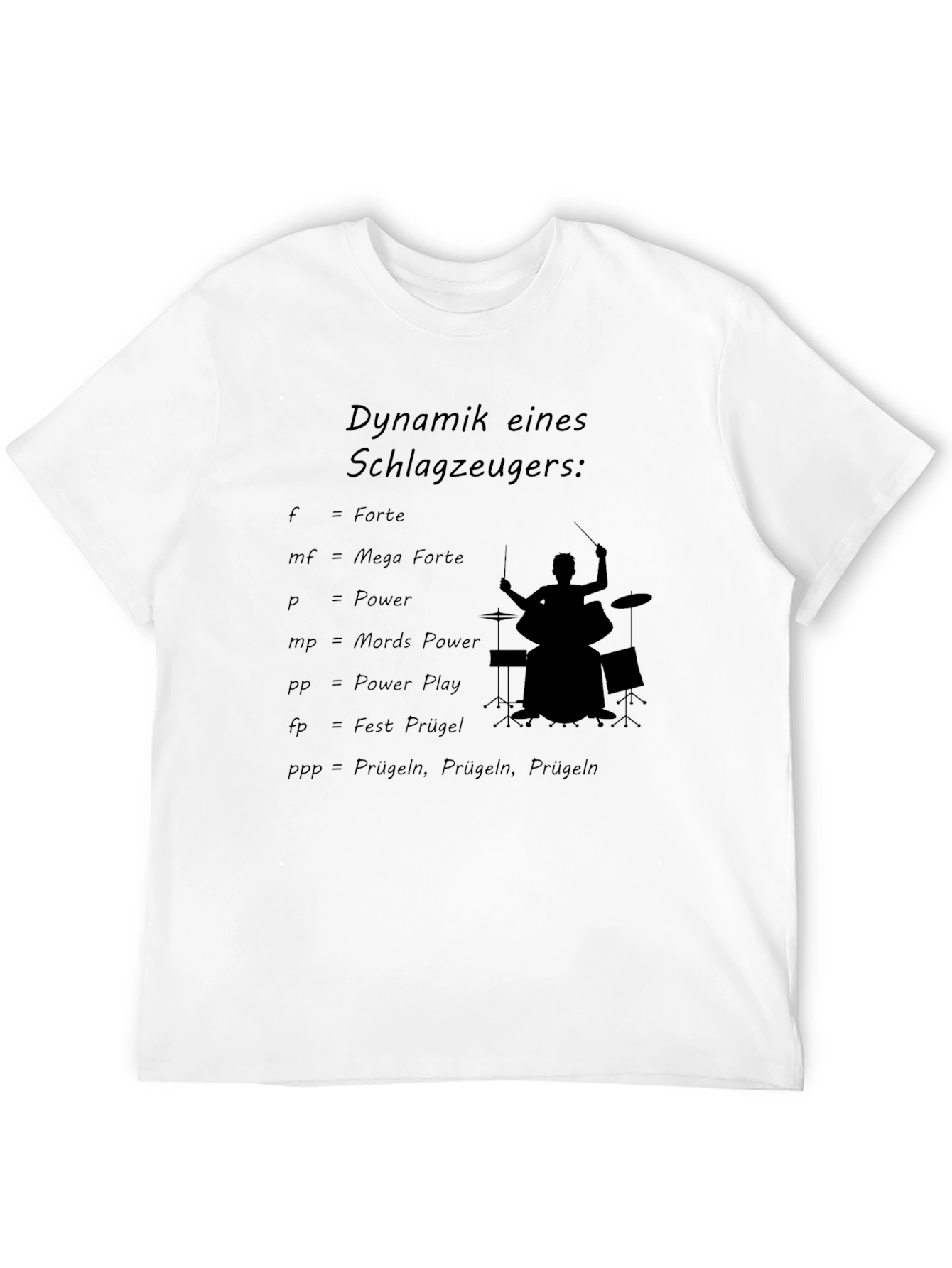 Black Drummer Dynamics Black T-Shirt view 12