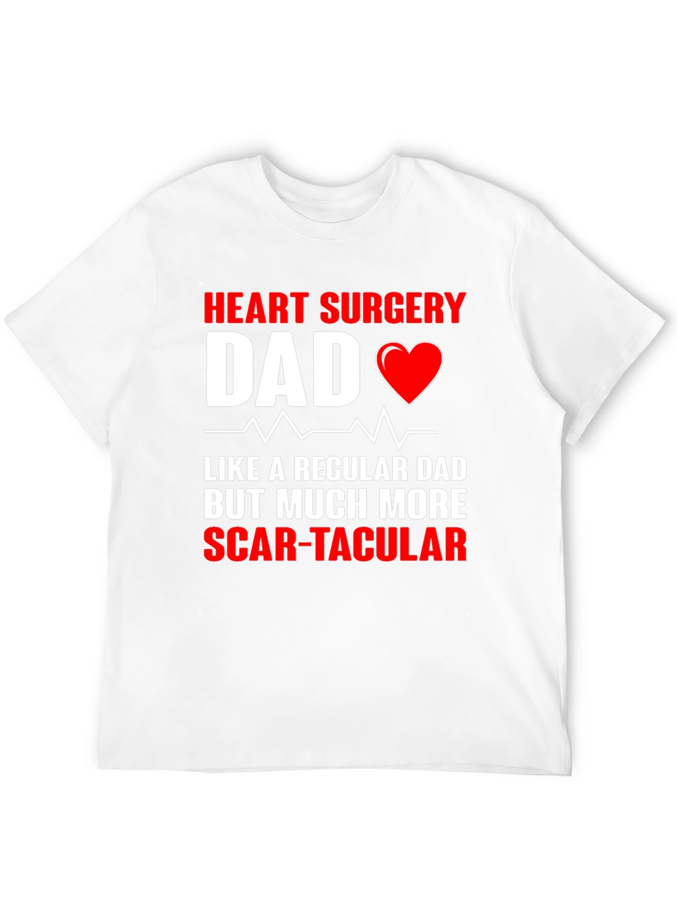 Black Heart Surgery Dad Graphic Tee view 12