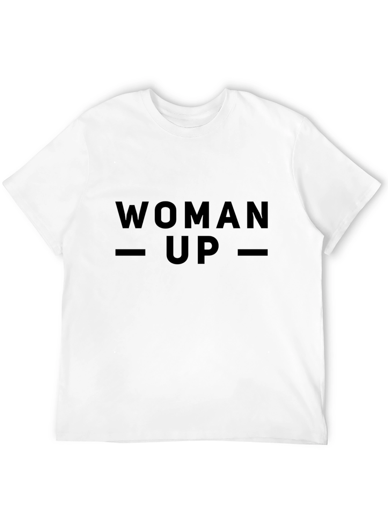 Black Woman Up Graphic Tee - Empowering Statement Shirt view 12