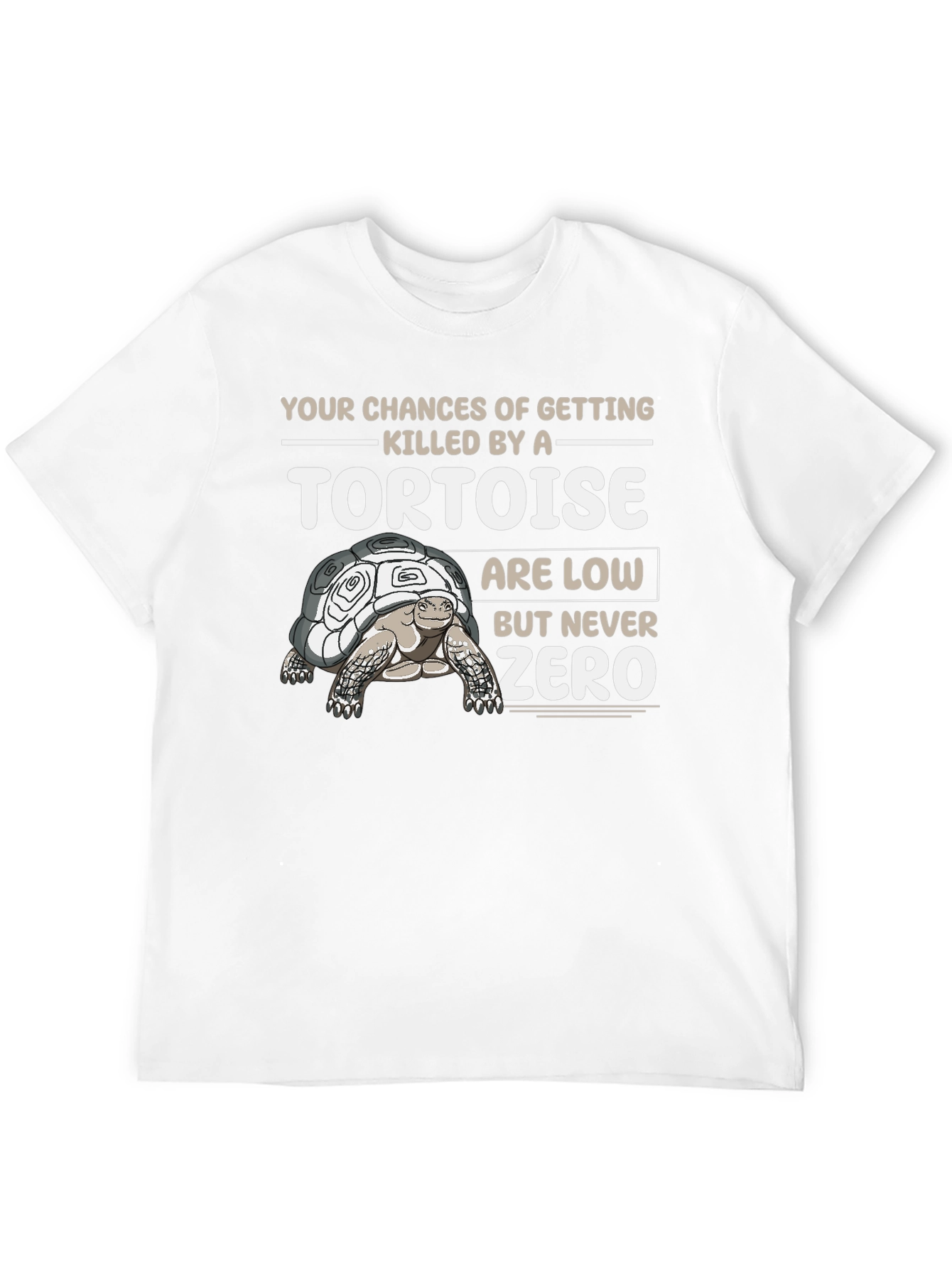 Black Tortoise Humor T-Shirt view 12