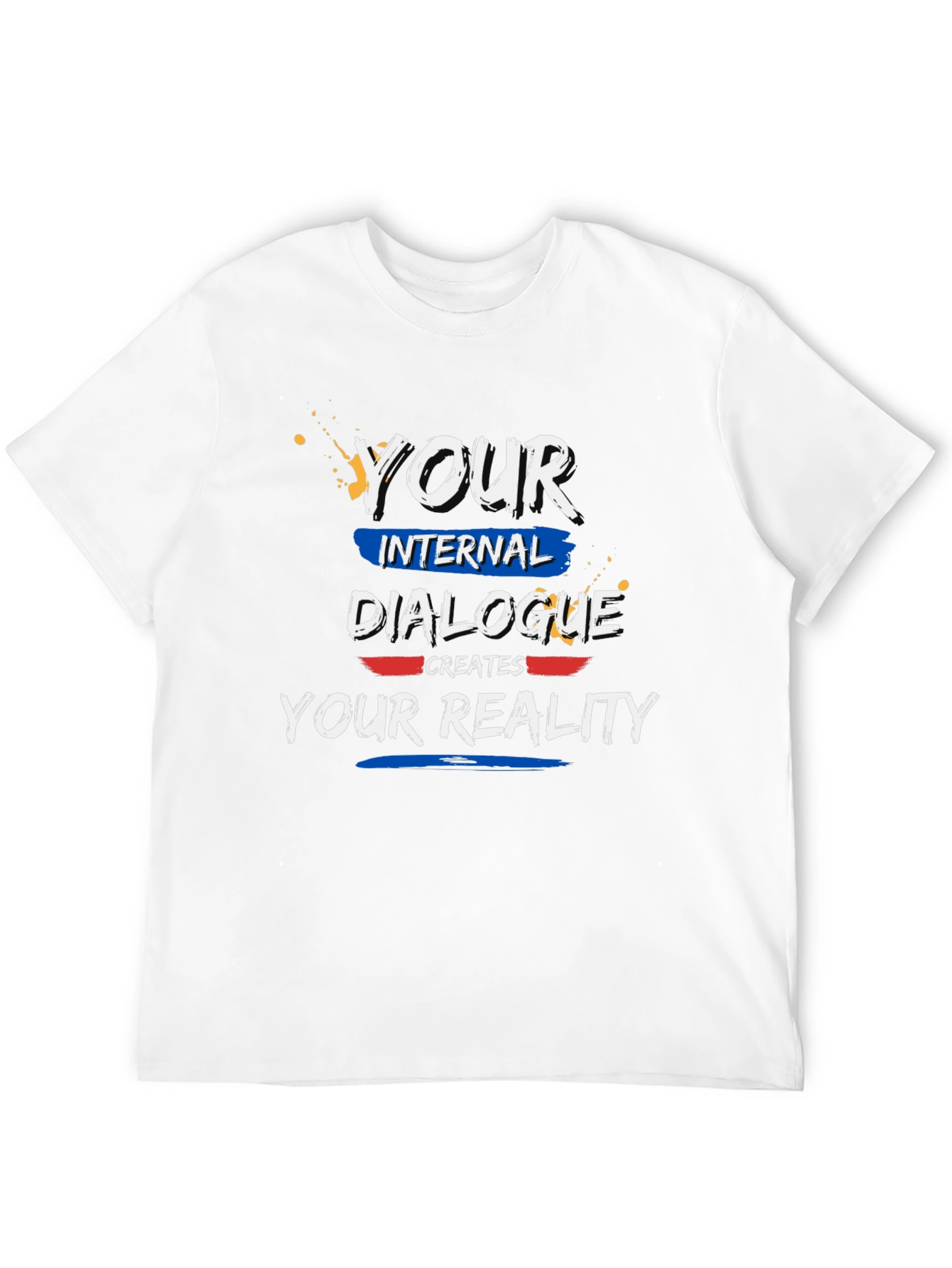 Black Dialogue Creates Reality Graphic Tee view 12