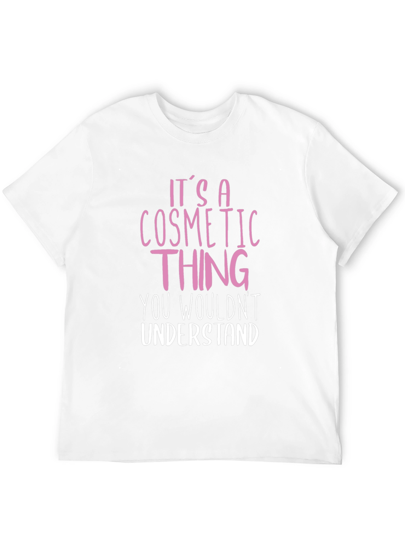 Black Cosmetic Thing T-Shirt - Unisex Black Tee view 12