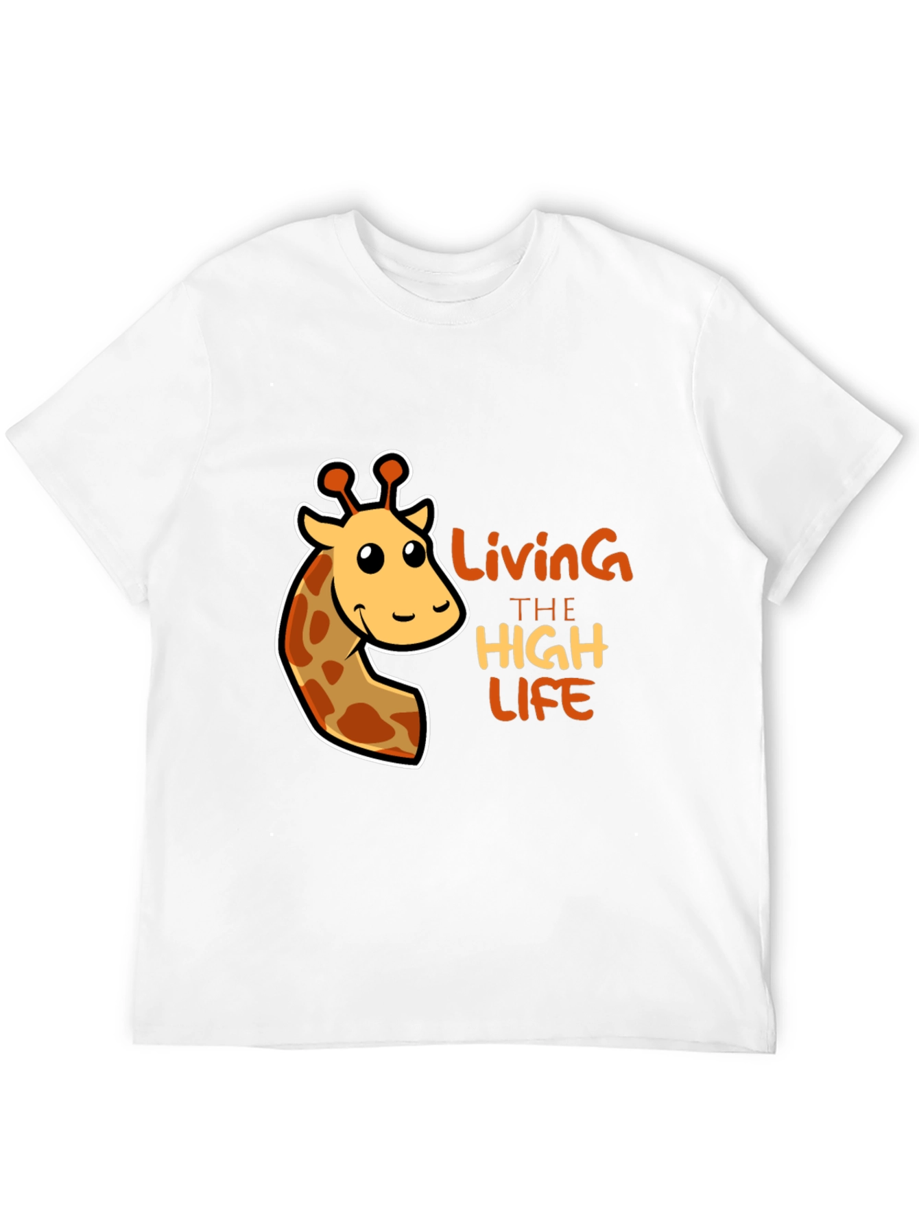 Black Giraffe High Life T-Shirt view 12