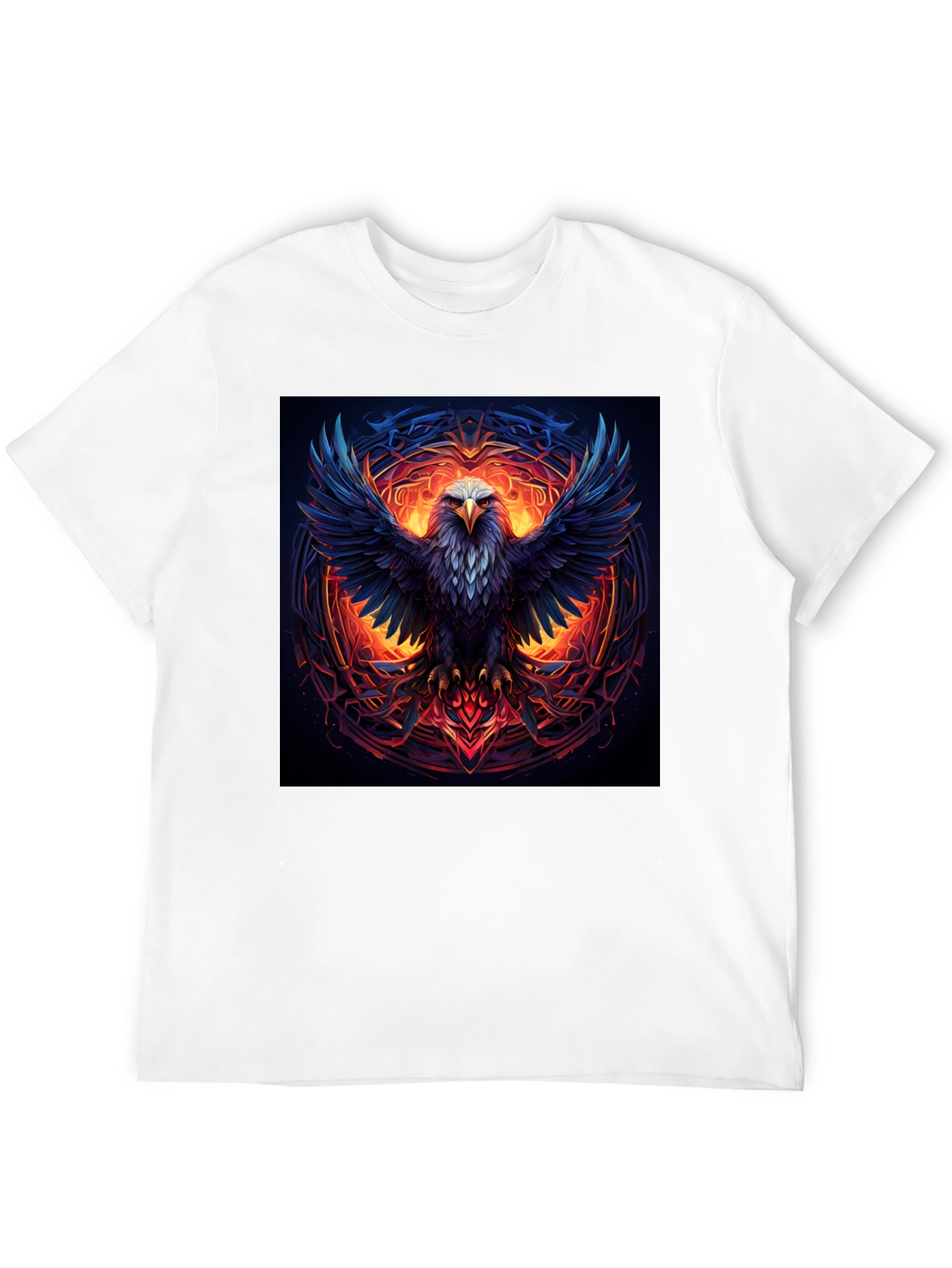 Black Eagle Fire T-Shirt view 12