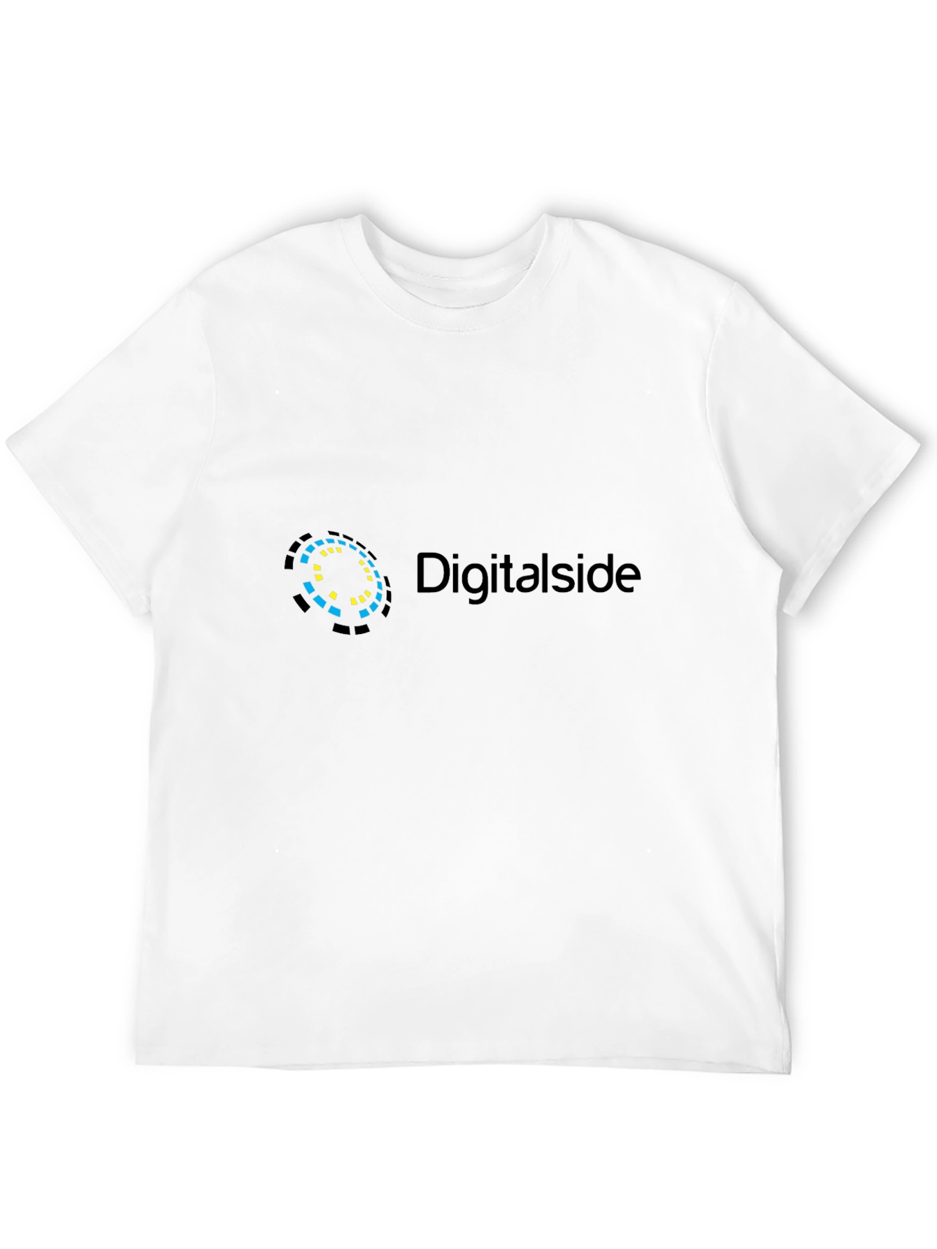 Black Digital Side Black T-Shirt view 12