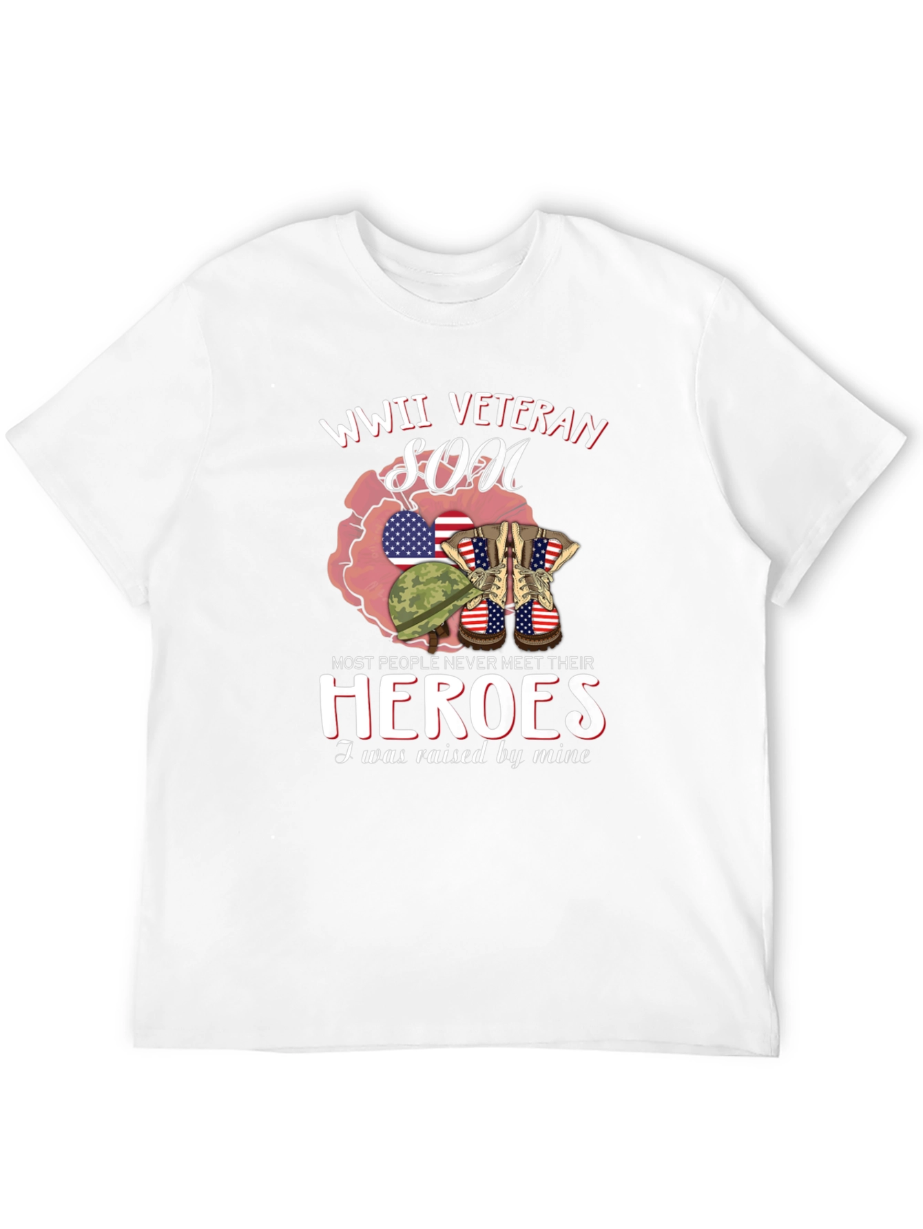 WWII Veteran Son Graphic T-Shirt - 12