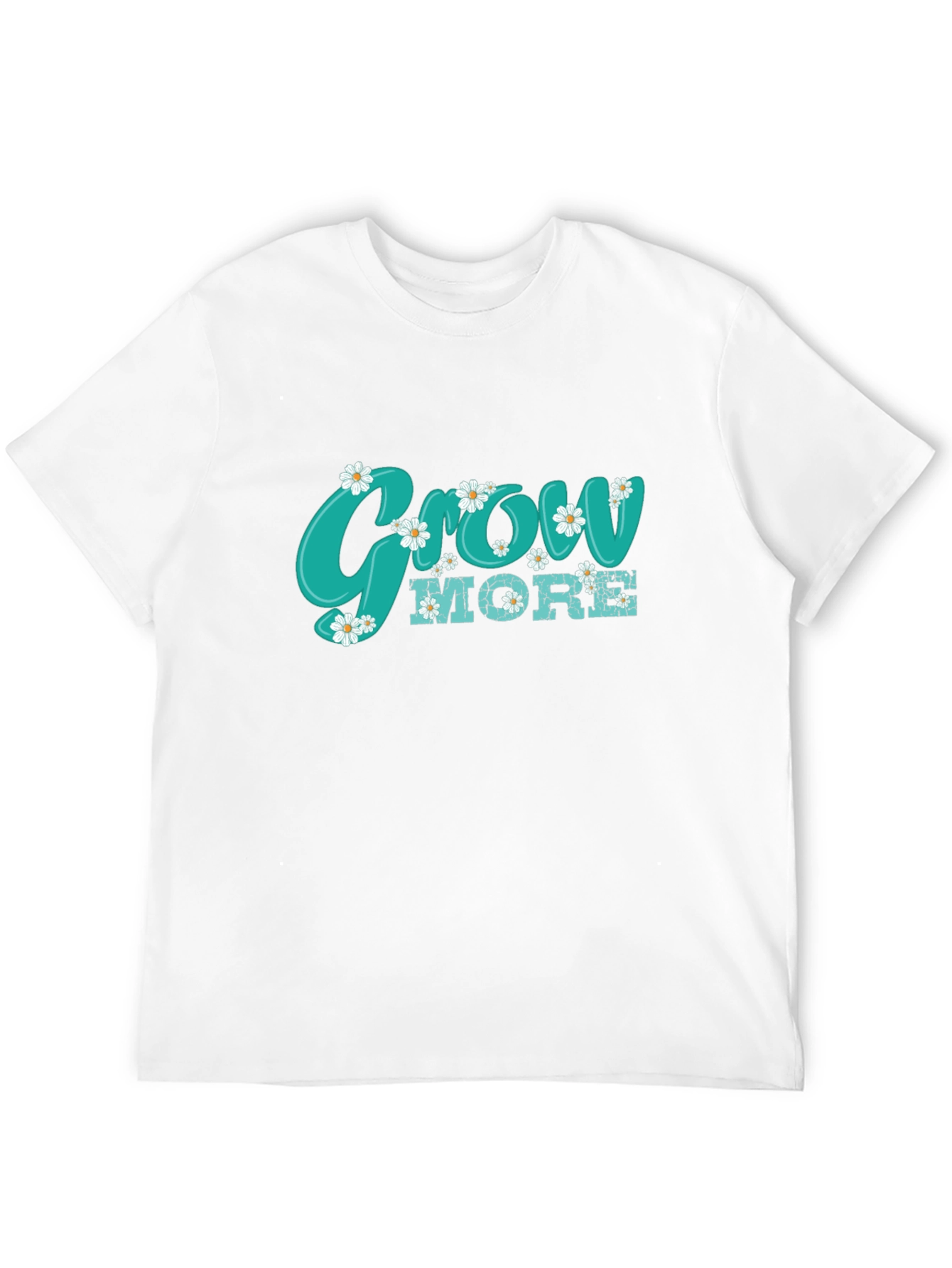 Black Grow More Floral T-Shirt - Black view 12