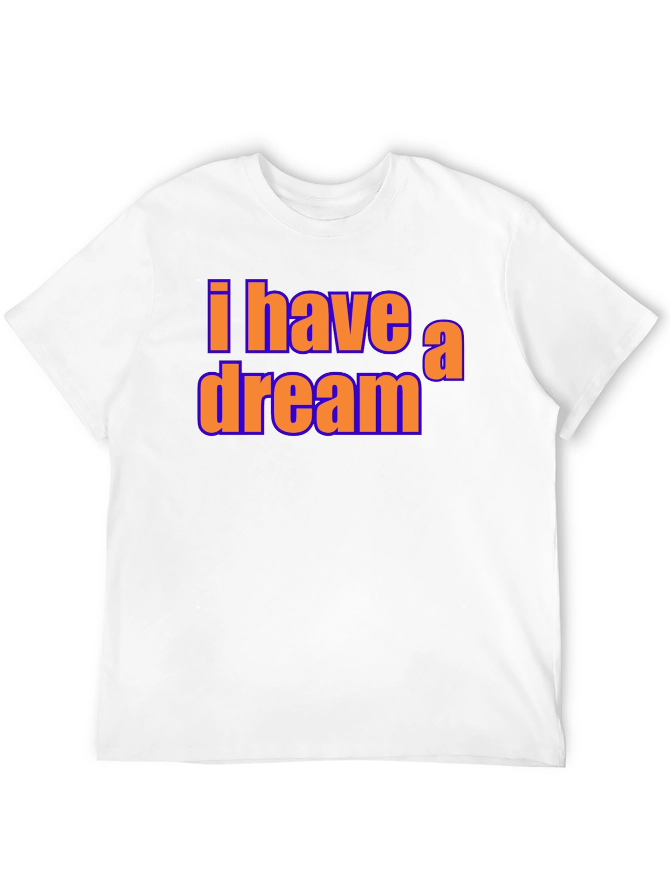 Black I Have A Dream Black T-Shirt view 12